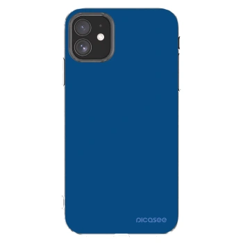 Picasee átlátszó szilikon tok az alábbi mobiltelefonokra Apple iPhone 11 - Navy Blue