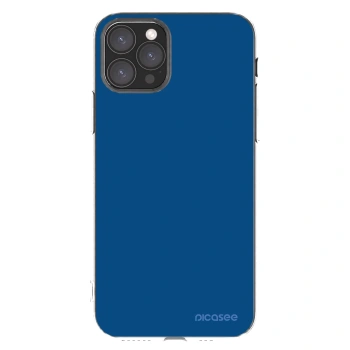 Picasee átlátszó szilikon tok az alábbi mobiltelefonokra Apple iPhone 11 Pro - Navy Blue