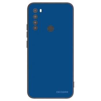 Picasee fekete szilikon tok az alábbi mobiltelefonokra Xiaomi Redmi Note 8 - Navy Blue