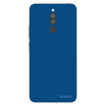 Picasee átlátszó szilikon tok az alábbi mobiltelefonokra Xiaomi Redmi 8 - Navy Blue