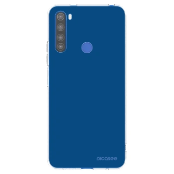 Picasee átlátszó szilikon tok az alábbi mobiltelefonokra Xiaomi Redmi Note 8T - Navy Blue