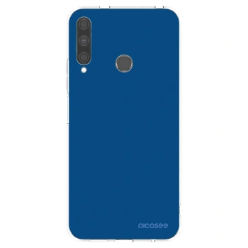 Picasee átlátszó szilikon tok az alábbi mobiltelefonokra Huawei P40 Lite E - Navy Blue