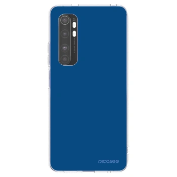 Picasee átlátszó szilikon tok az alábbi mobiltelefonokra Xiaomi Mi Note 10 Lite - Navy Blue