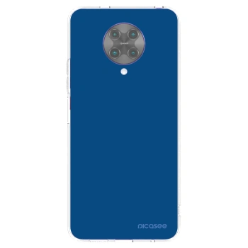 Picasee átlátszó szilikon tok az alábbi mobiltelefonokra Xiaomi Poco F2 Pro - Navy Blue