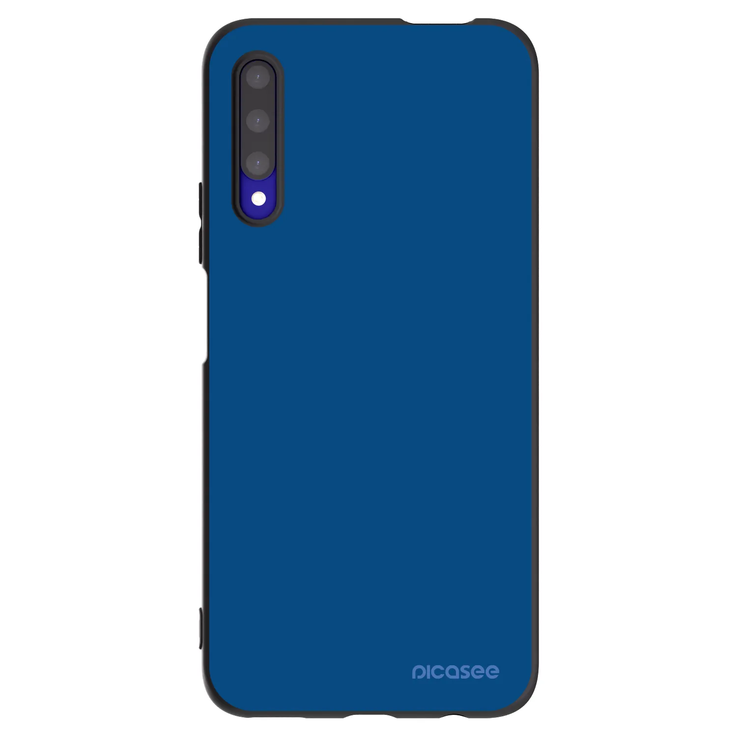 Picasee fekete szilikon tok az alábbi mobiltelefonokra Honor 9X Pro - Navy Blue