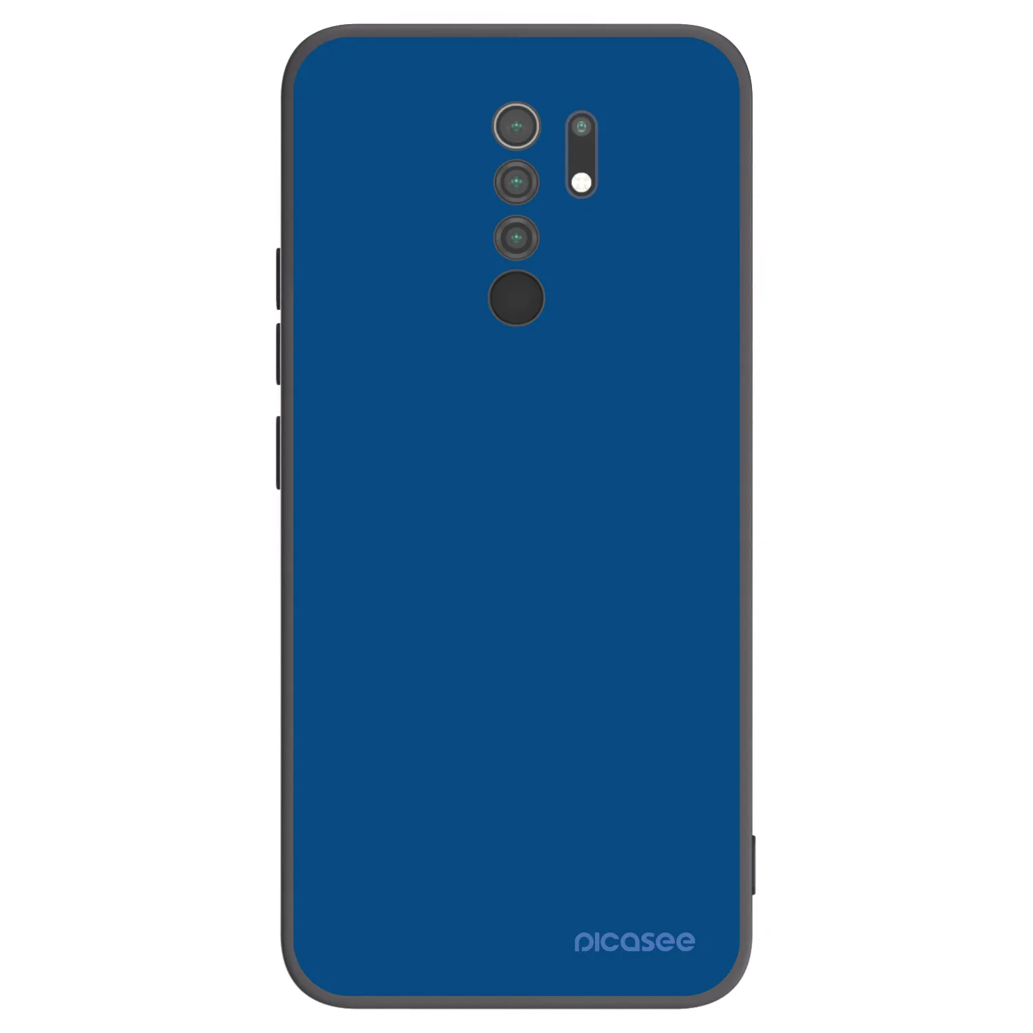 Picasee fekete szilikon tok az alábbi mobiltelefonokra Xiaomi Redmi 9 - Navy Blue