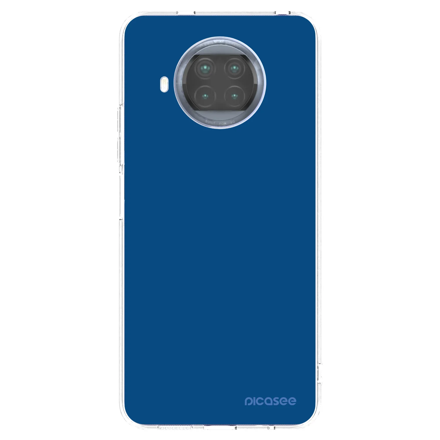 Picasee átlátszó szilikon tok az alábbi mobiltelefonokra Xiaomi Mi 10T Lite - Navy Blue