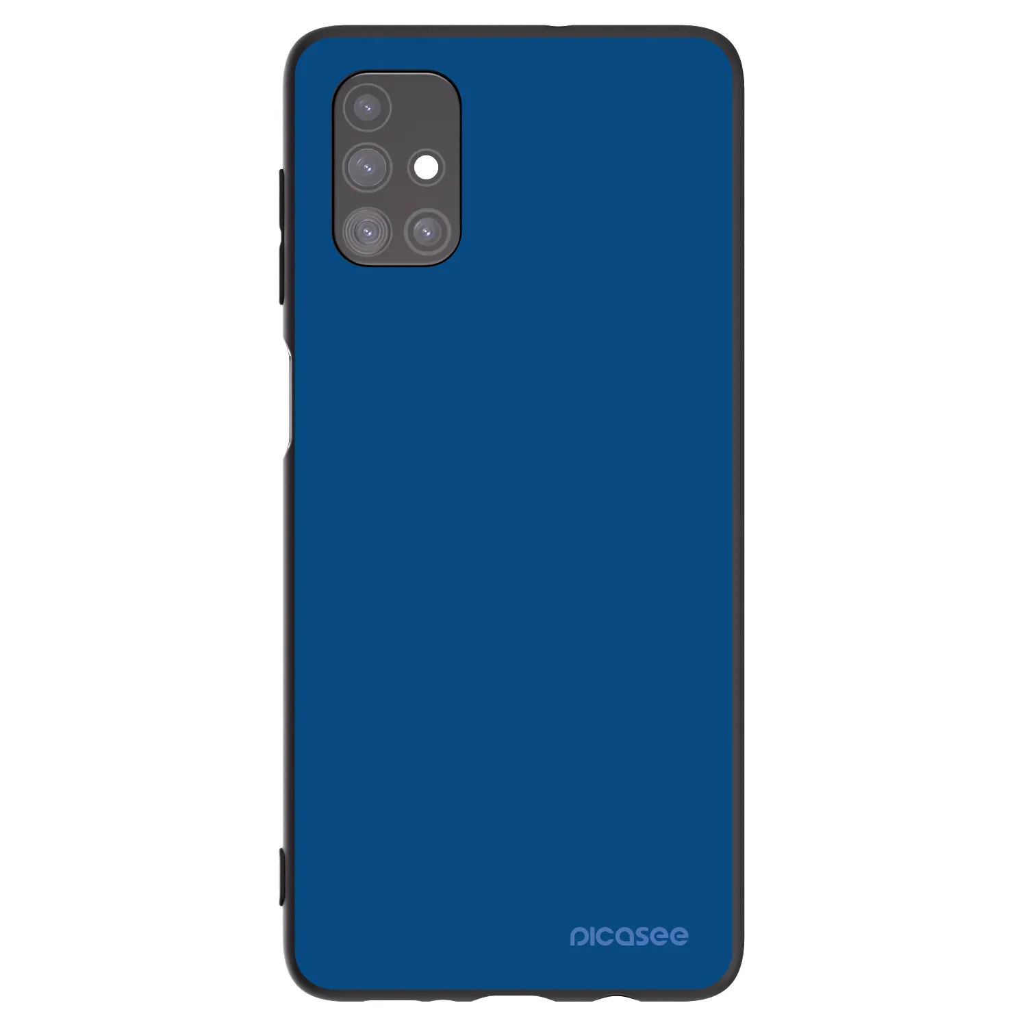 Picasee fekete szilikon tok az alábbi mobiltelefonokra Samsung Galaxy M51 M515F - Navy Blue