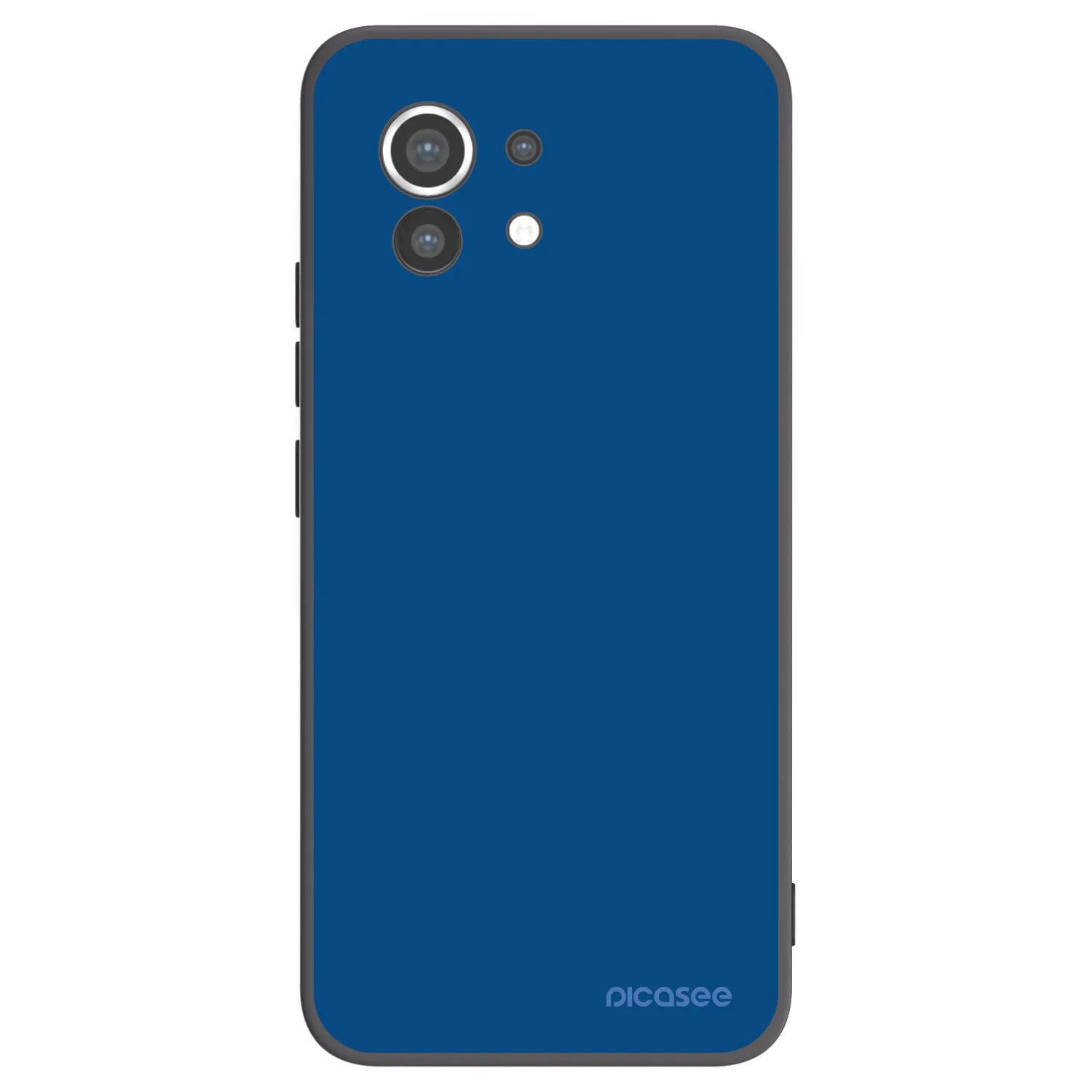 Picasee fekete szilikon tok az alábbi mobiltelefonokra Xiaomi Mi 11 - Navy Blue