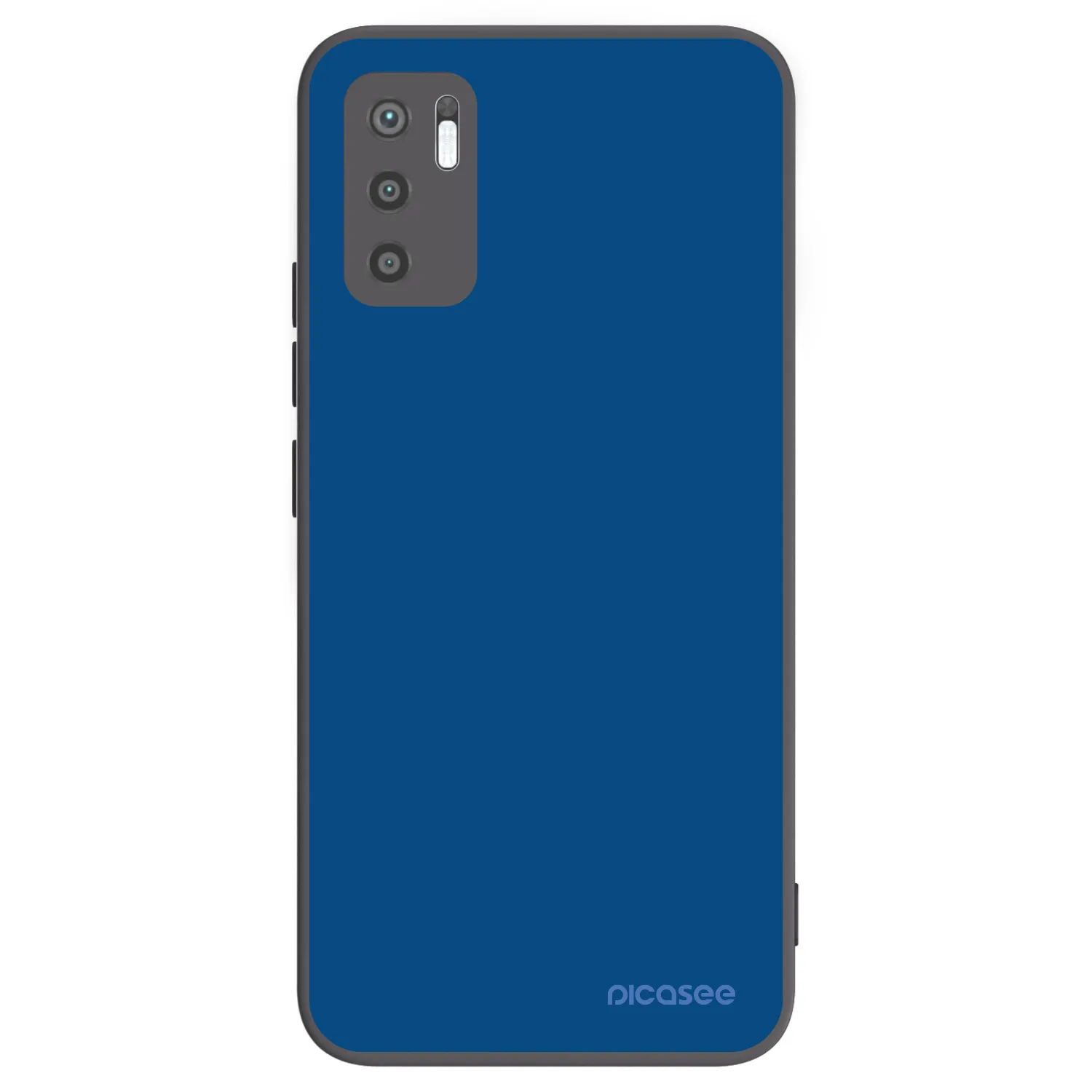 Picasee fekete szilikon tok az alábbi mobiltelefonokra Xiaomi Redmi Note 10 5G - Navy Blue