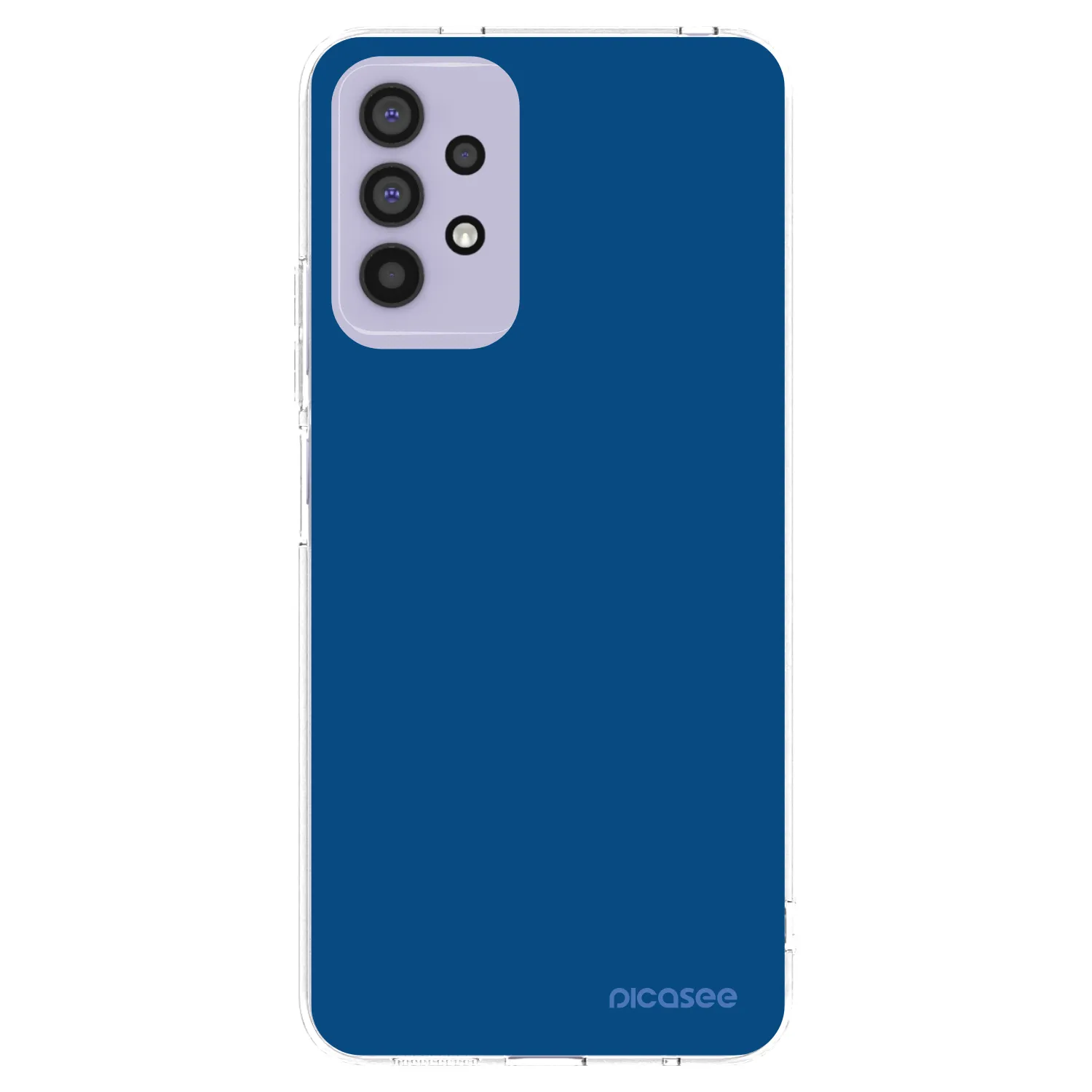 Picasee átlátszó szilikon tok az alábbi mobiltelefonokra Samsung Galaxy A32 4G SM-A325F - Navy Blue