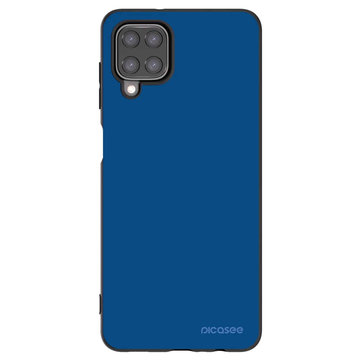 Picasee fekete szilikon tok az alábbi mobiltelefonokra Samsung Galaxy M12 M127F - Navy Blue
