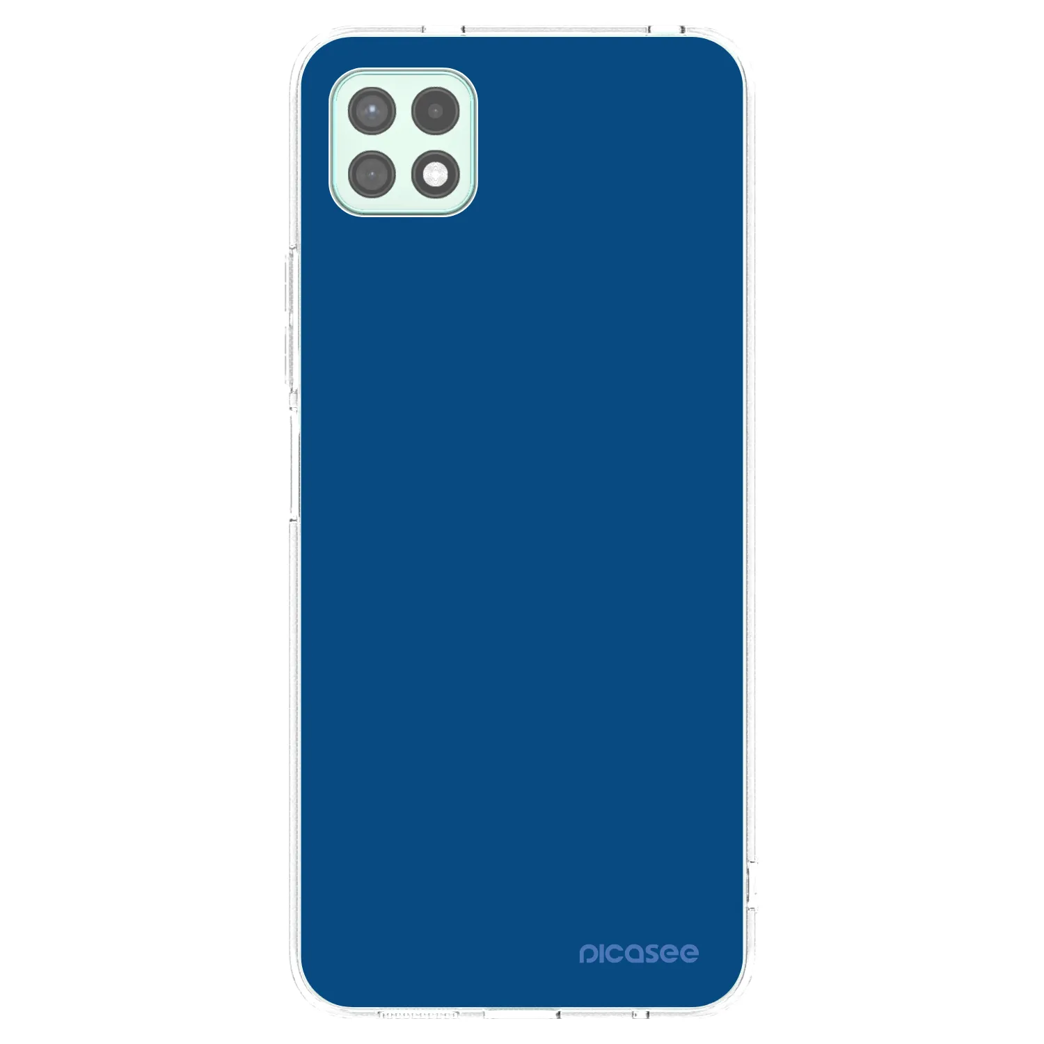 Picasee átlátszó szilikon tok az alábbi mobiltelefonokra Samsung Galaxy A22 A226B 5G - Navy Blue