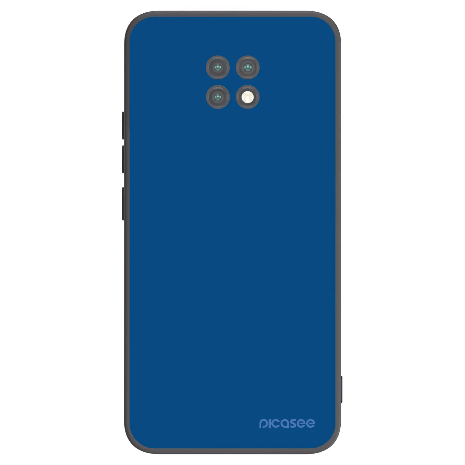 Picasee fekete szilikon tok az alábbi mobiltelefonokra Xiaomi Redmi Note 9T - Navy Blue