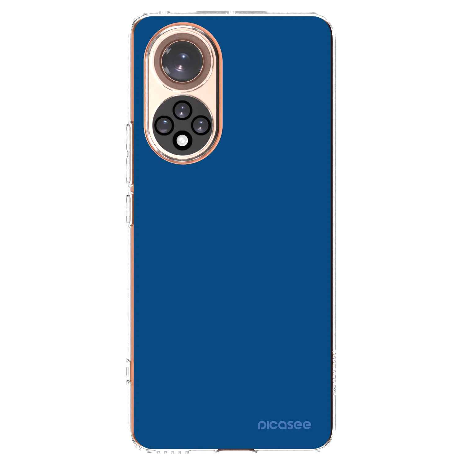 Picasee átlátszó szilikon tok az alábbi mobiltelefonokra Huawei Nova 9 - Navy Blue