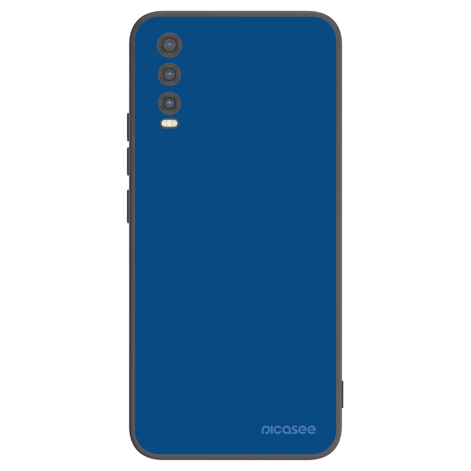 Picasee fekete szilikon tok az alábbi mobiltelefonokra Vivo Y20s - Navy Blue