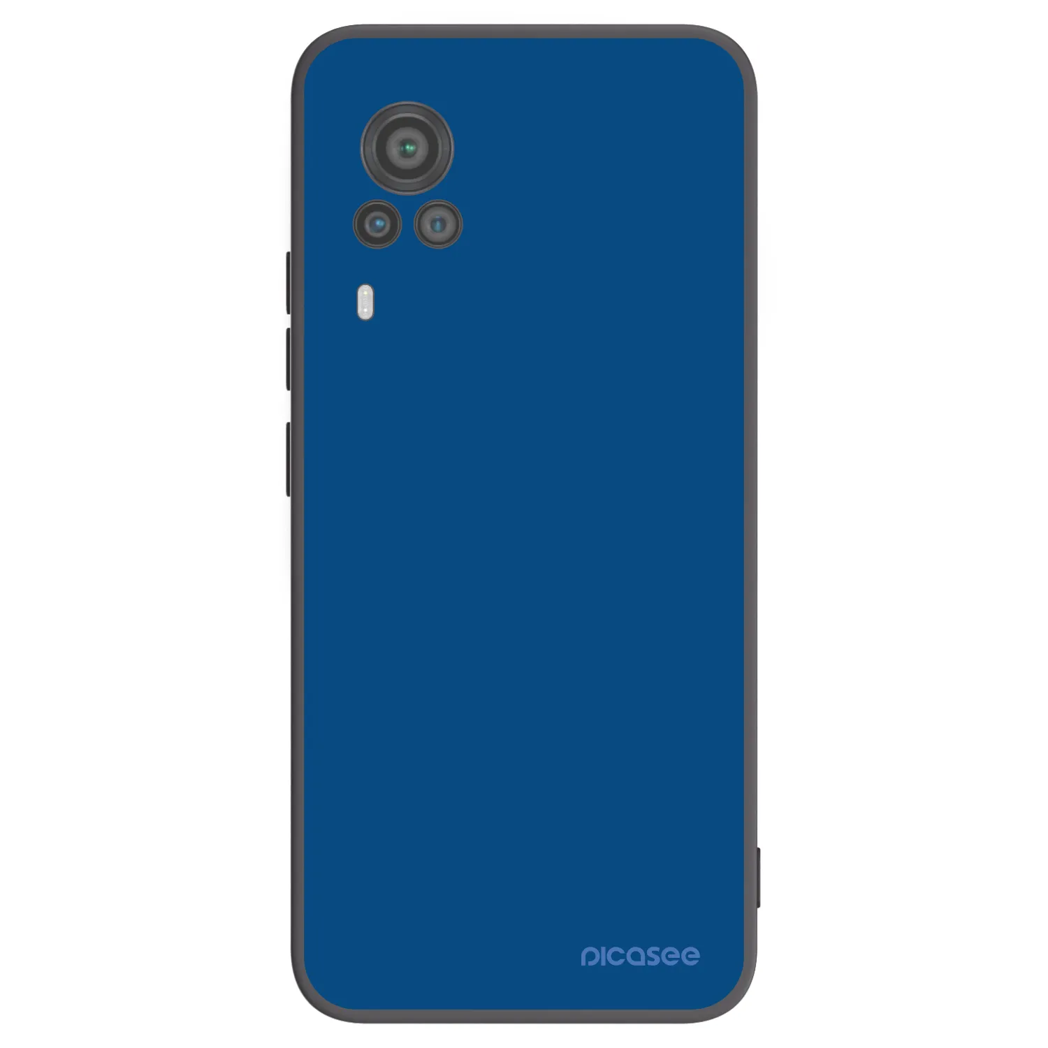 Picasee fekete szilikon tok az alábbi mobiltelefonokra Vivo X60 Pro 5G - Navy Blue