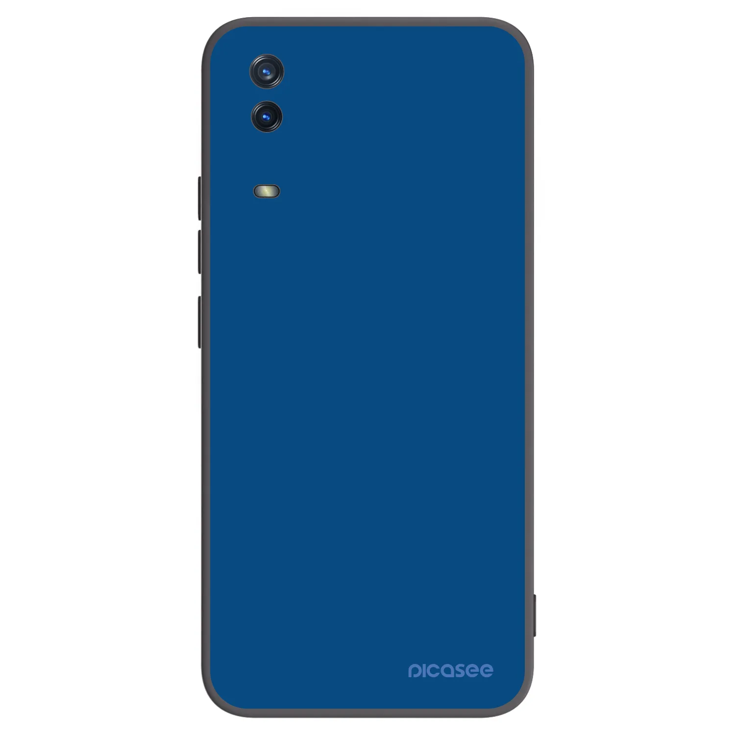 Picasee fekete szilikon tok az alábbi mobiltelefonokra Vivo Y11s - Navy Blue