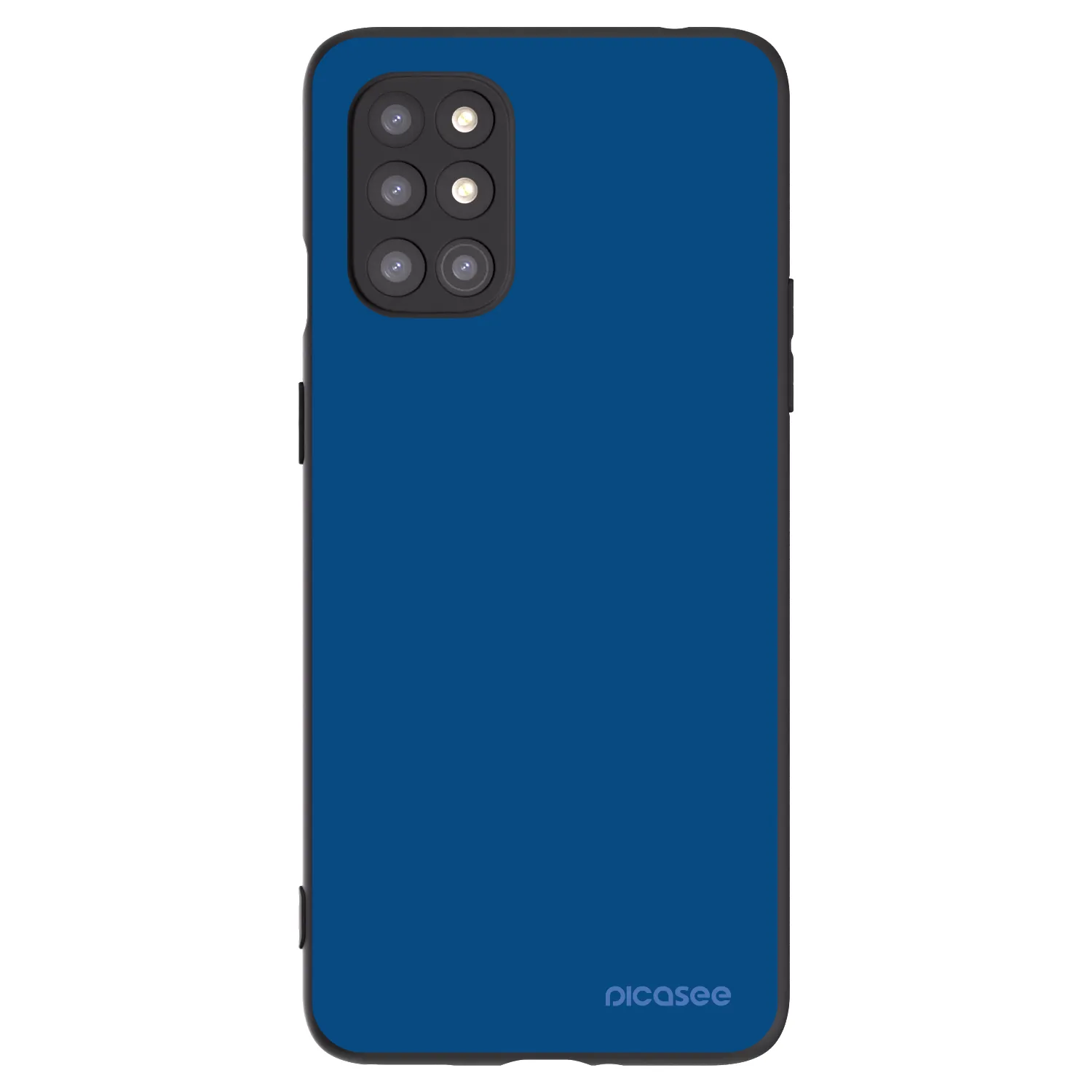 Picasee fekete szilikon tok az alábbi mobiltelefonokra OnePlus 8T - Navy Blue