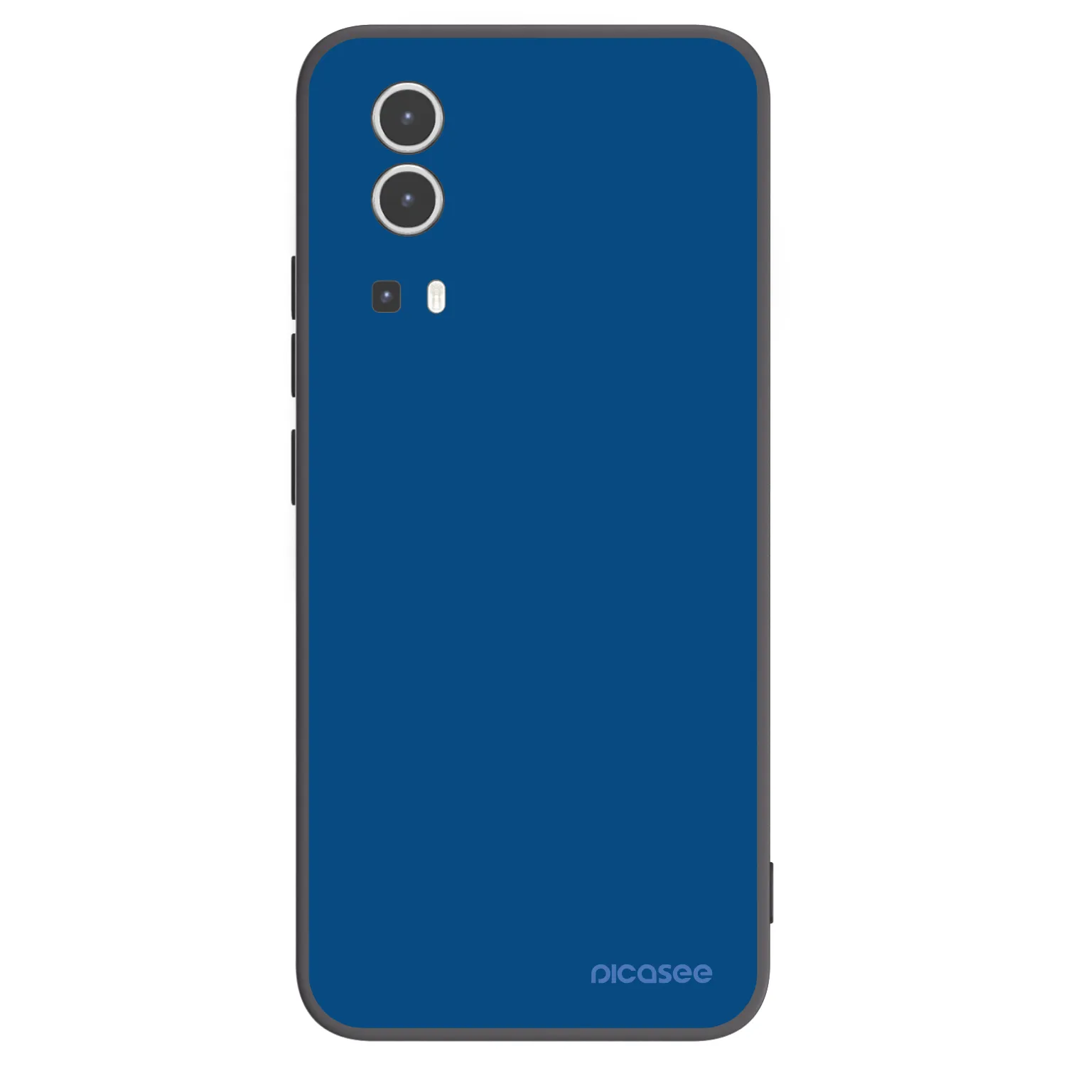 Picasee fekete szilikon tok az alábbi mobiltelefonokra Vivo Y72 5G - Navy Blue