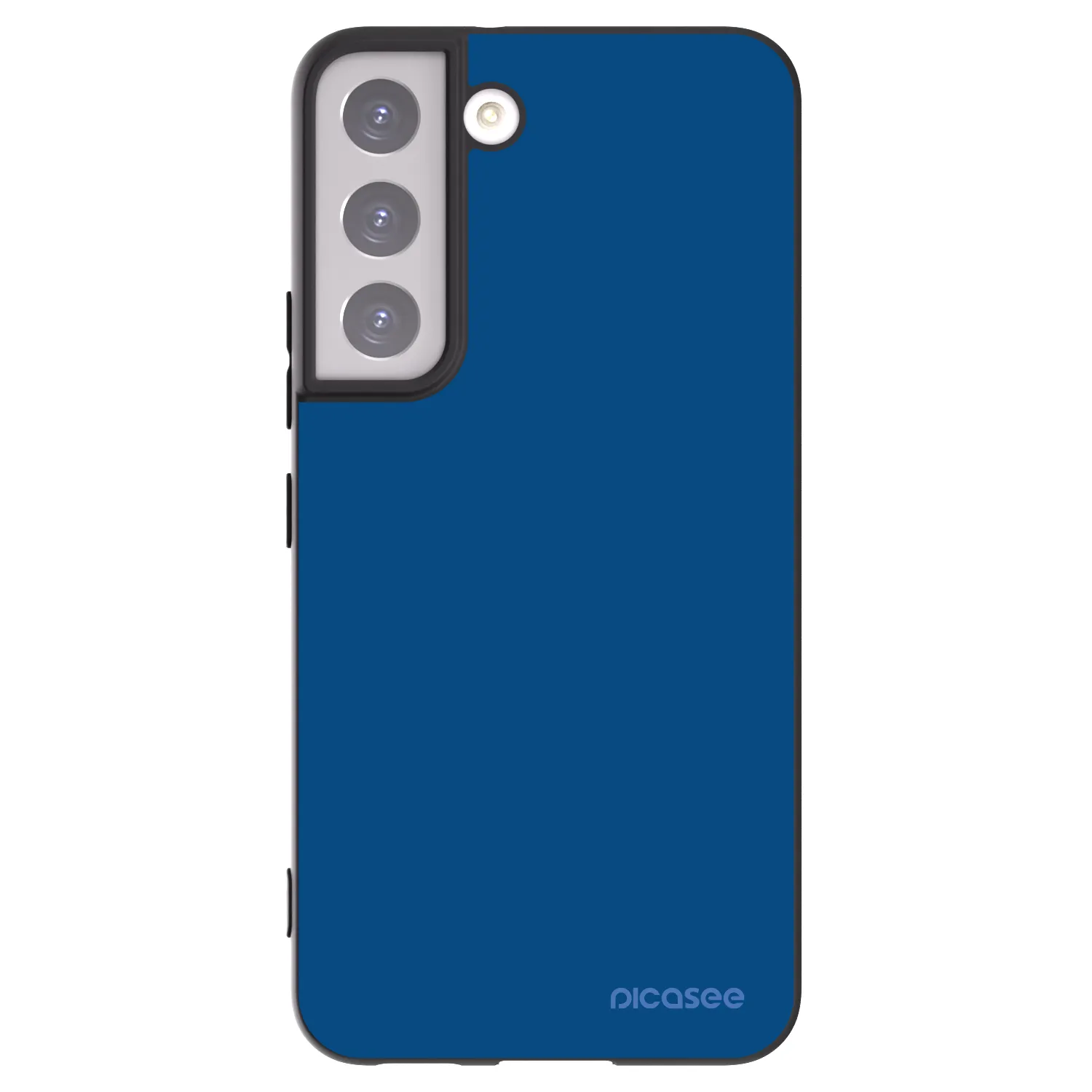 Picasee fekete szilikon tok az alábbi mobiltelefonokra Samsung Galaxy S22 5G - Navy Blue