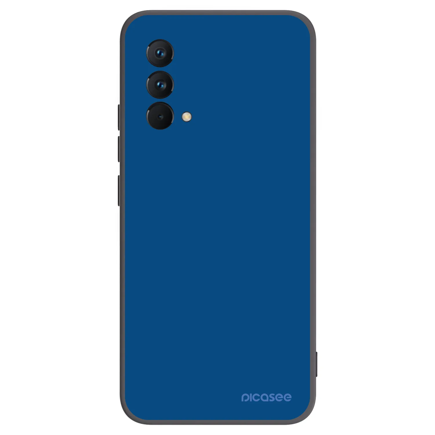 Picasee fekete szilikon tok az alábbi mobiltelefonokra Realme GT Master Edition 5G - Navy Blue