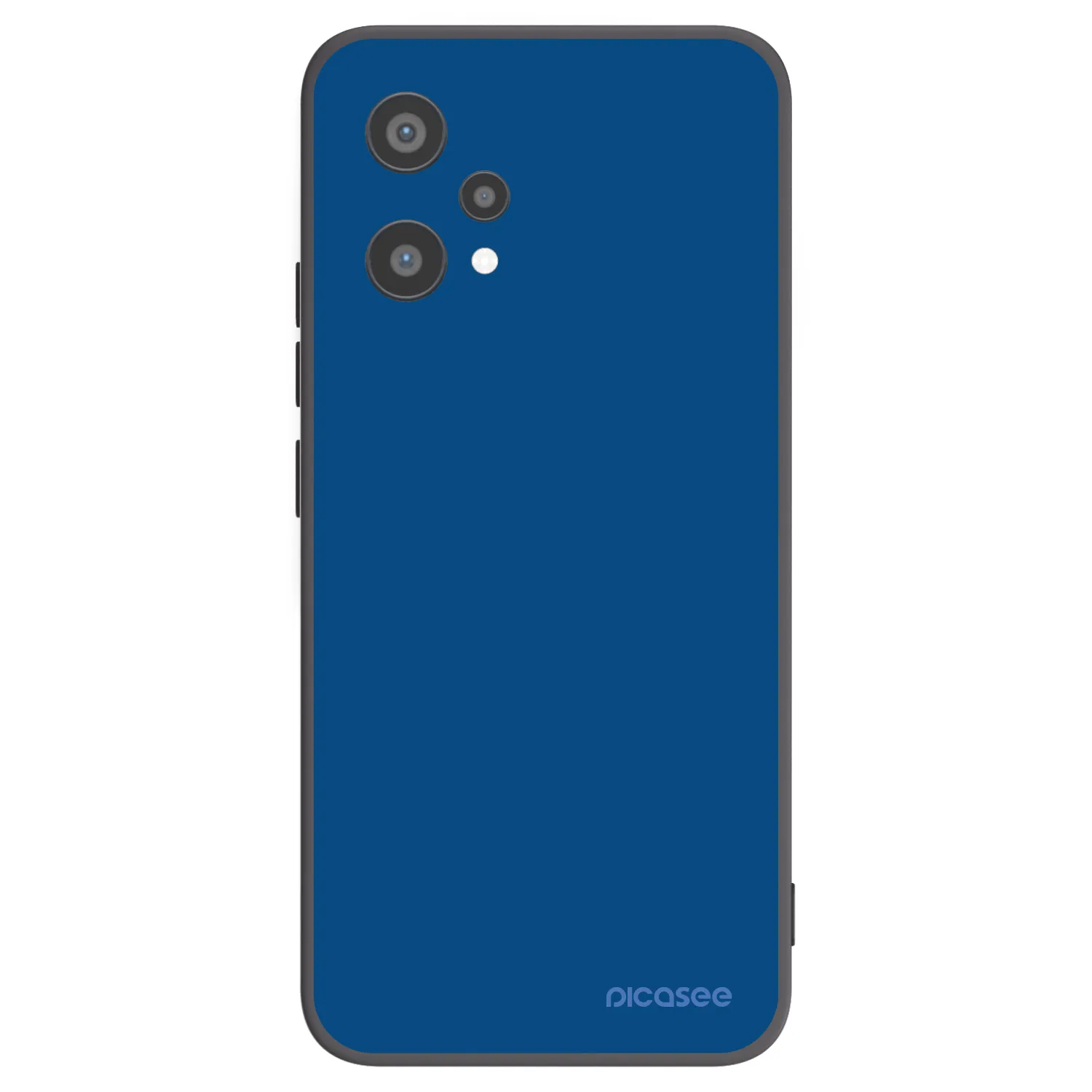 Picasee fekete szilikon tok az alábbi mobiltelefonokra Realme 9 Pro 5G - Navy Blue
