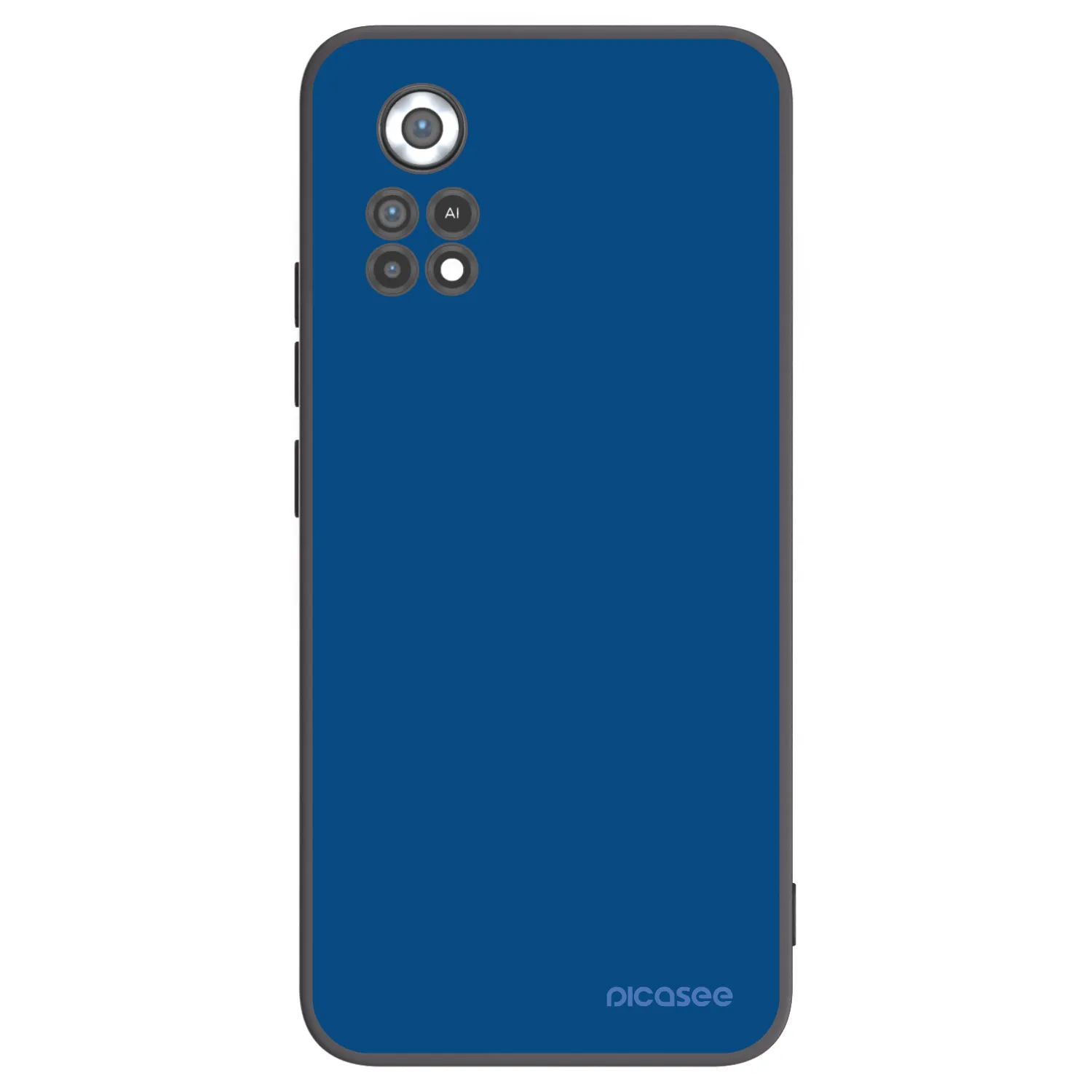 Picasee fekete szilikon tok az alábbi mobiltelefonokra Xiaomi Poco X4 Pro 5G - Navy Blue