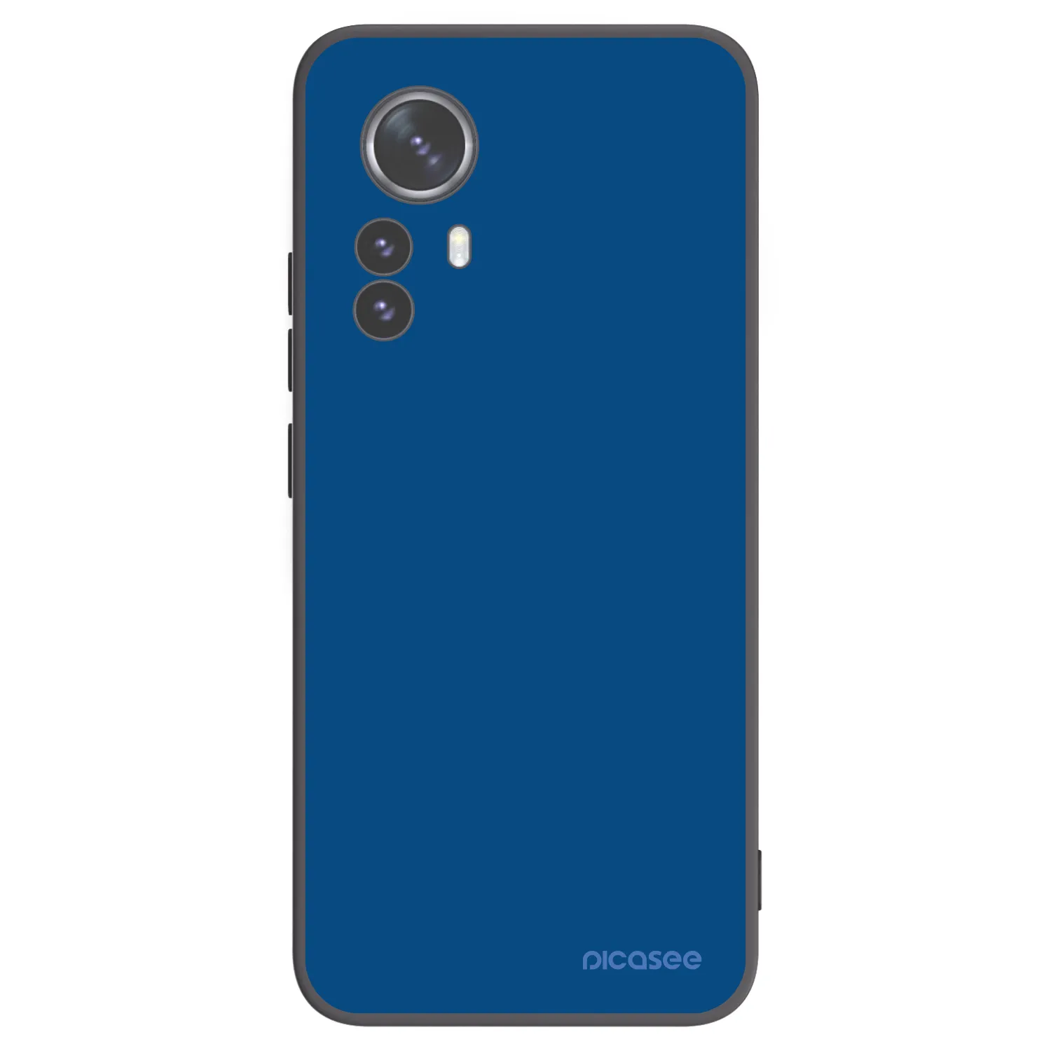 Picasee fekete szilikon tok az alábbi mobiltelefonokra Xiaomi 12 Pro - Navy Blue