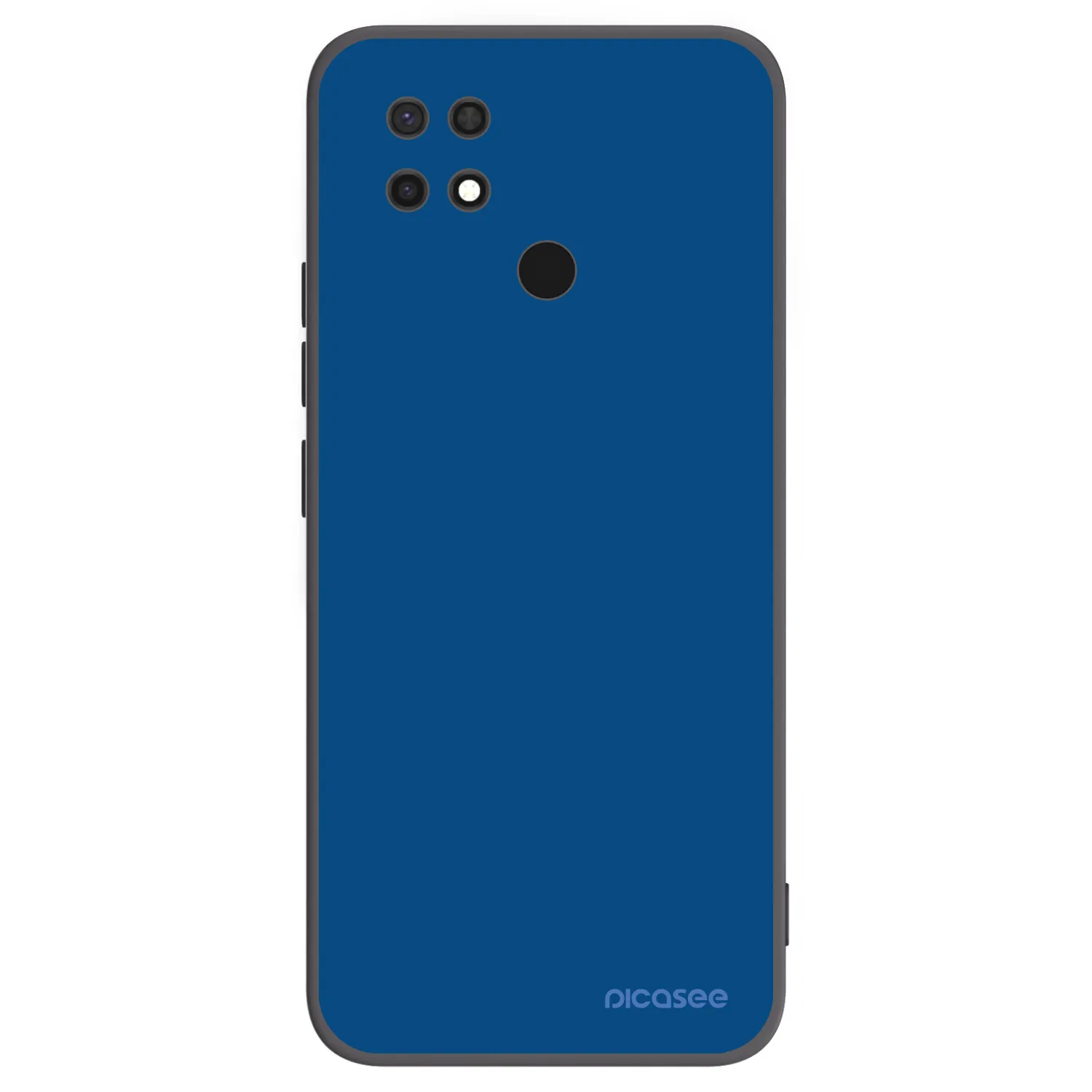 Picasee fekete szilikon tok az alábbi mobiltelefonokra Xiaomi Redmi 10C - Navy Blue