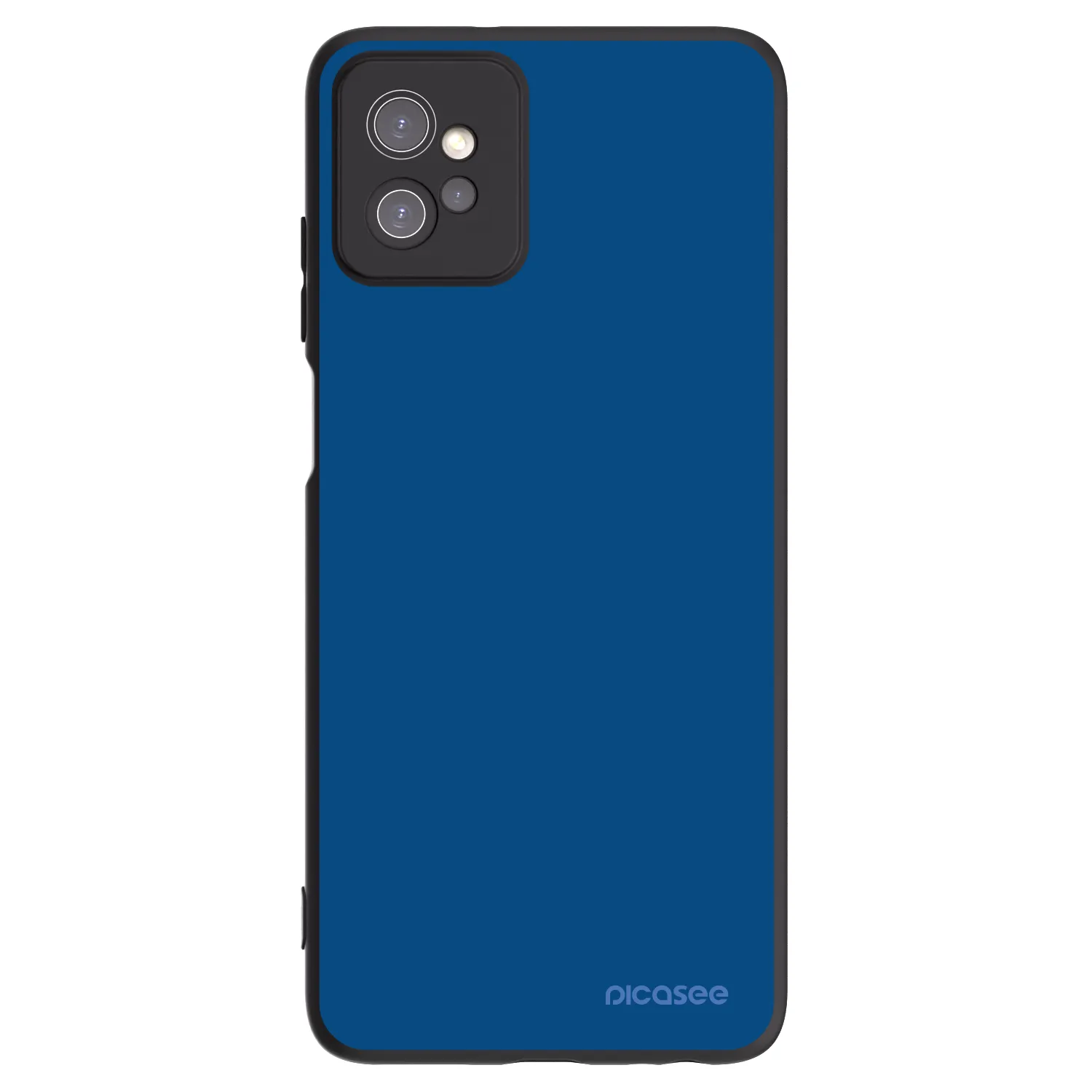 Picasee fekete szilikon tok az alábbi mobiltelefonokra Motorola Moto G32 - Navy Blue