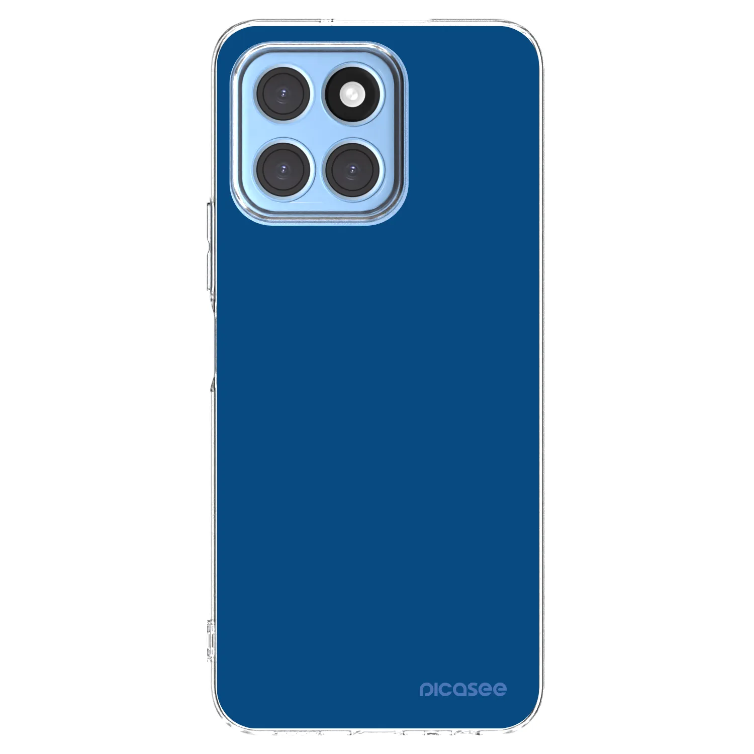Picasee átlátszó szilikon tok az alábbi mobiltelefonokra Honor X8 5G - Navy Blue