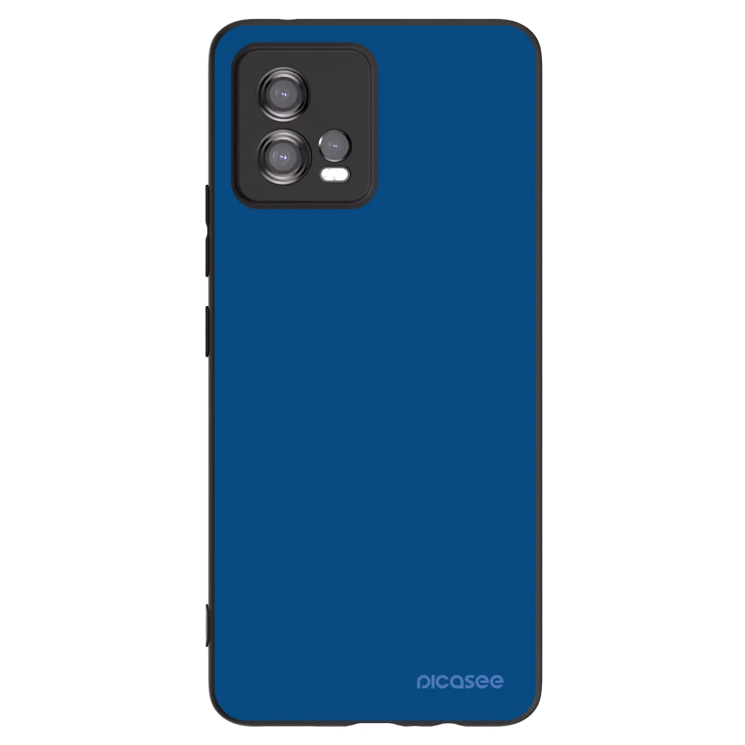 Picasee fekete szilikon tok az alábbi mobiltelefonokra Motorola Moto G72 - Navy Blue