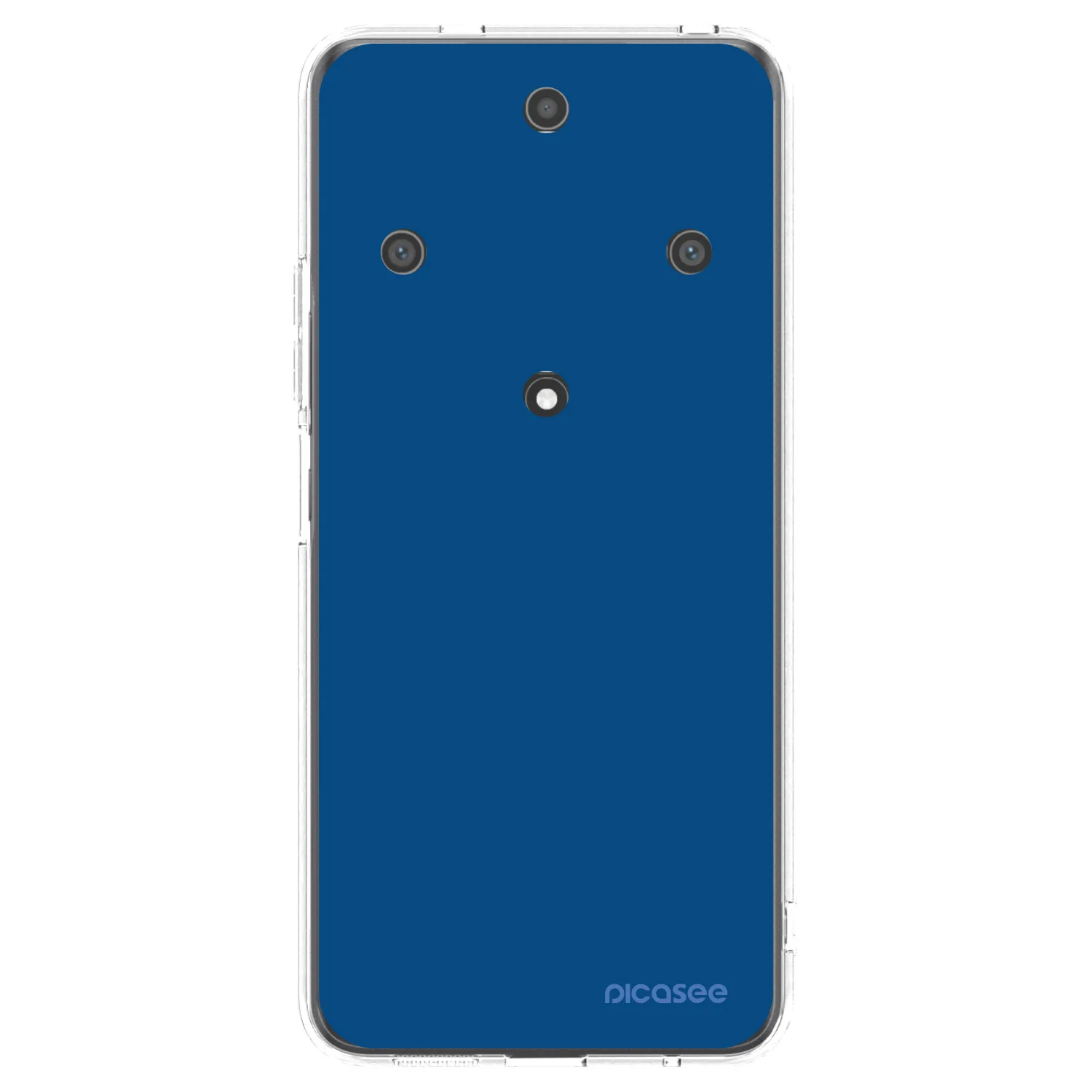 Picasee átlátszó szilikon tok az alábbi mobiltelefonokra Honor Magic5 Lite 5G - Navy Blue