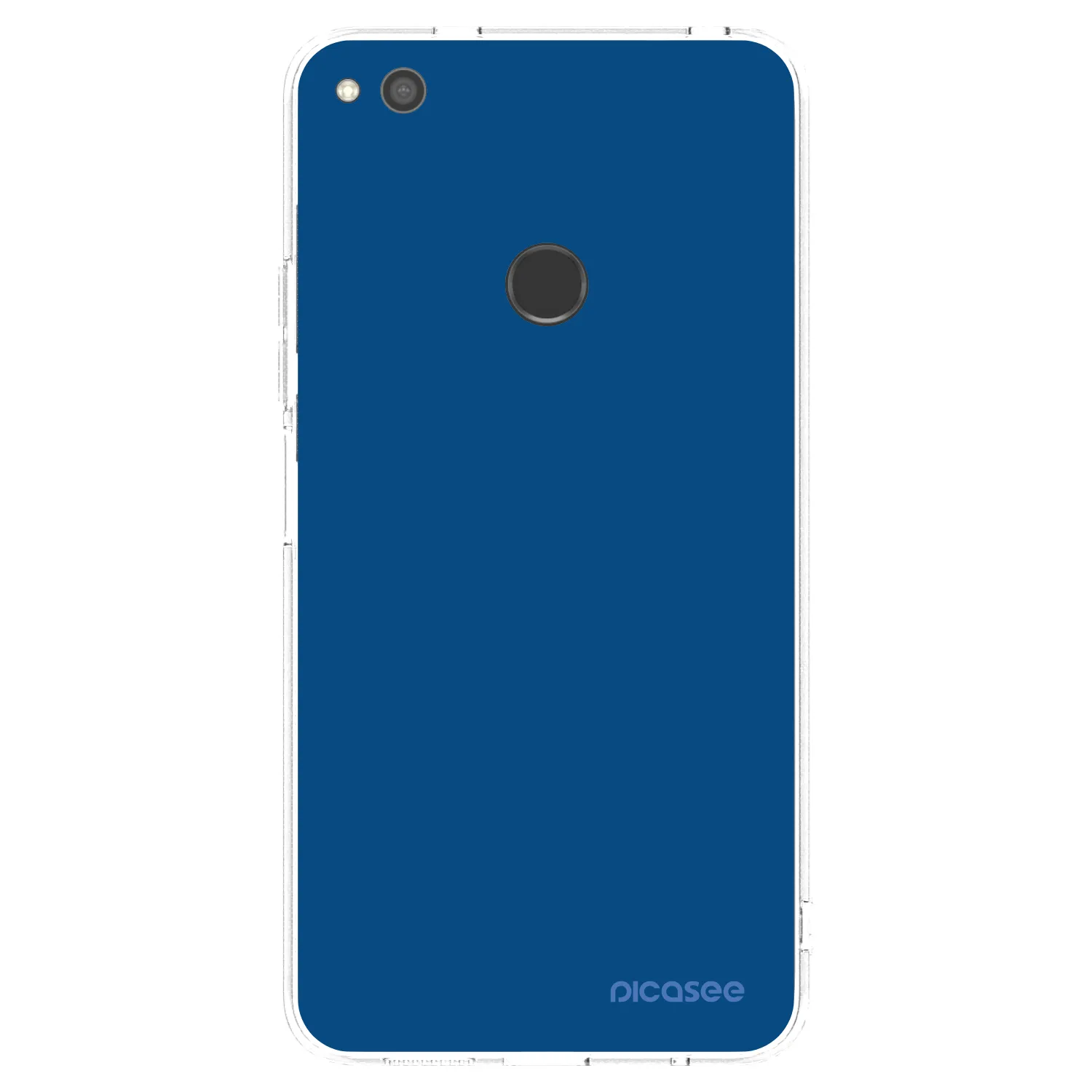Picasee átlátszó szilikon tok az alábbi mobiltelefonokra Huawei P9 Lite 2017 - Navy Blue