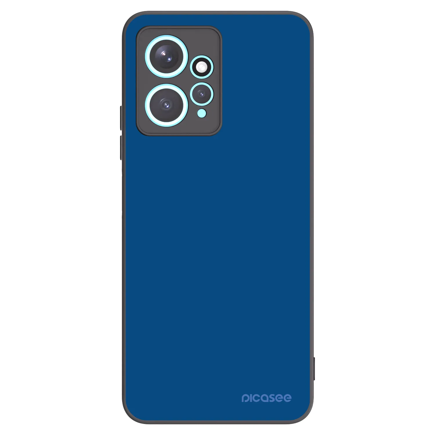 Picasee fekete szilikon tok az alábbi mobiltelefonokra Xiaomi Redmi Note 12 4G - Navy Blue