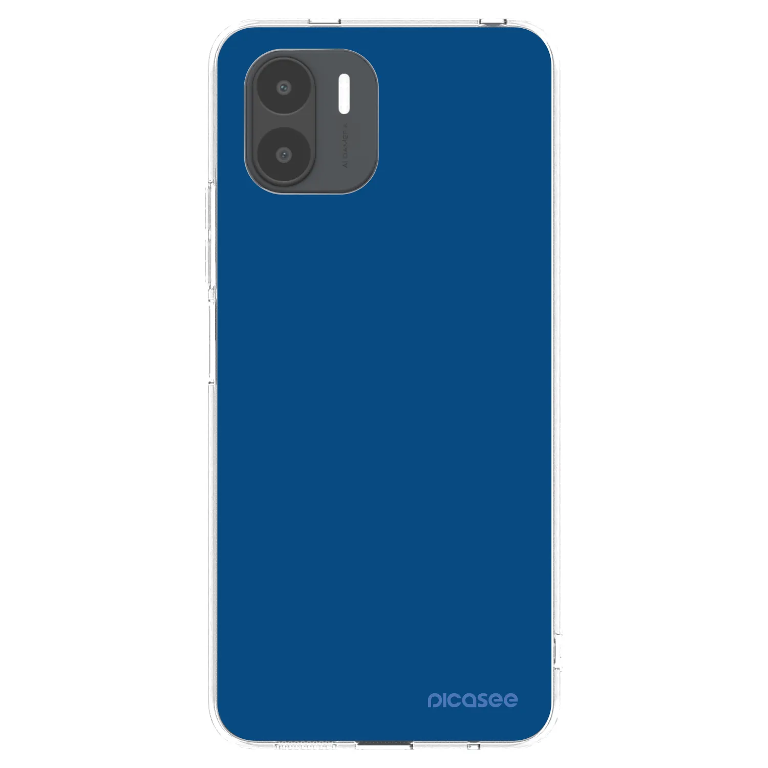 Picasee átlátszó szilikon tok az alábbi mobiltelefonokra Xiaomi Redmi A2 - Navy Blue
