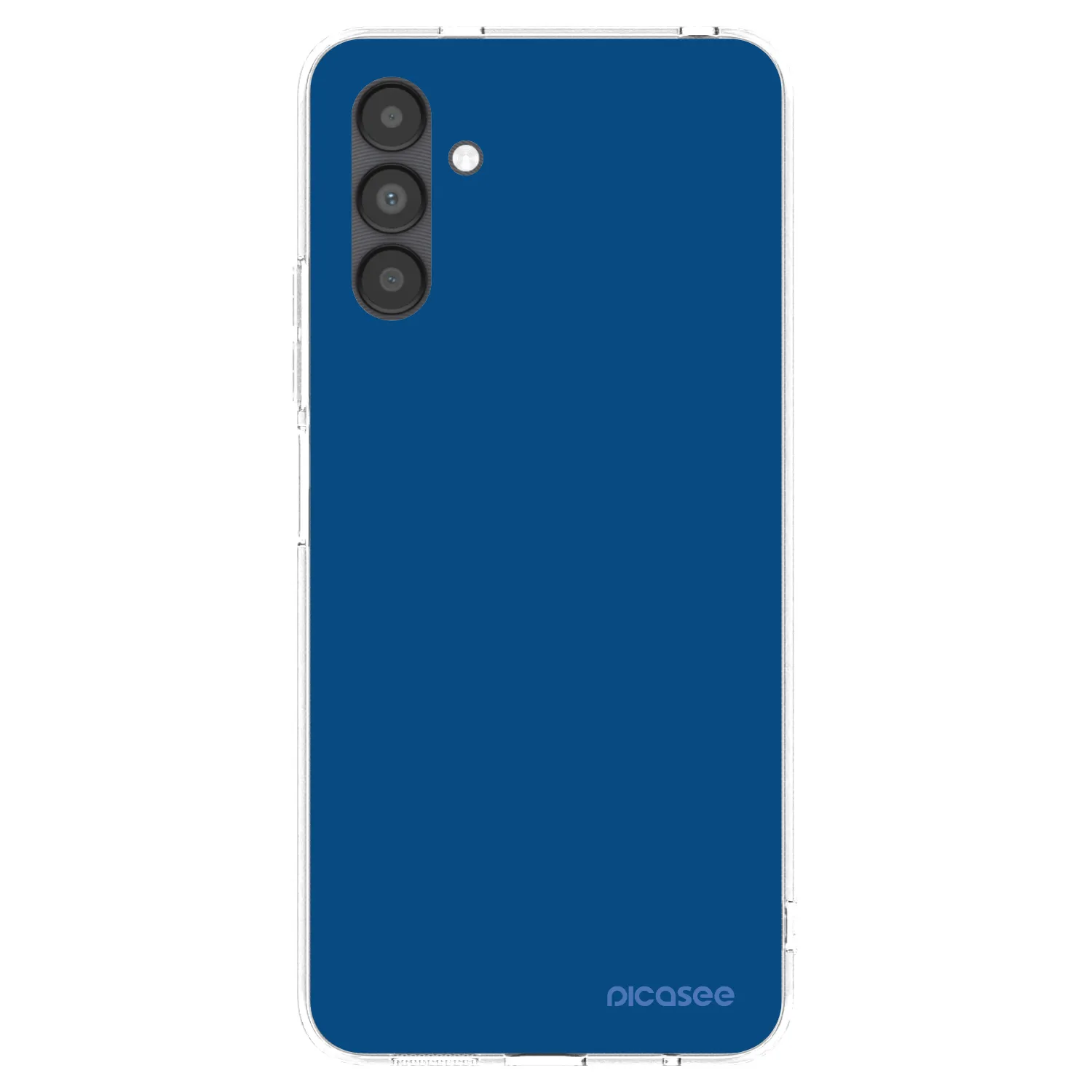 Picasee átlátszó szilikon tok az alábbi mobiltelefonokra Samsung Galaxy A04s A047F - Navy Blue