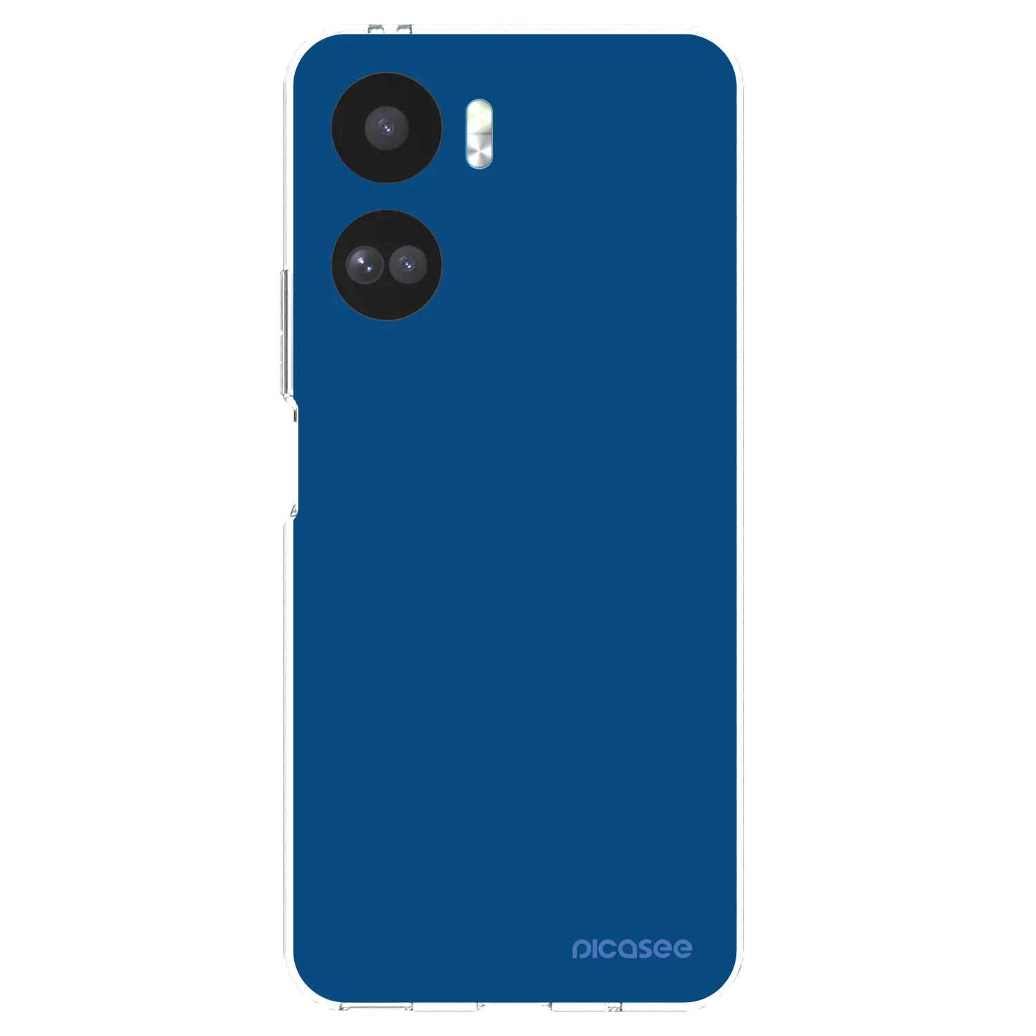 Picasee átlátszó szilikon tok az alábbi mobiltelefonokra Honor 90 Lite 5G - Navy Blue