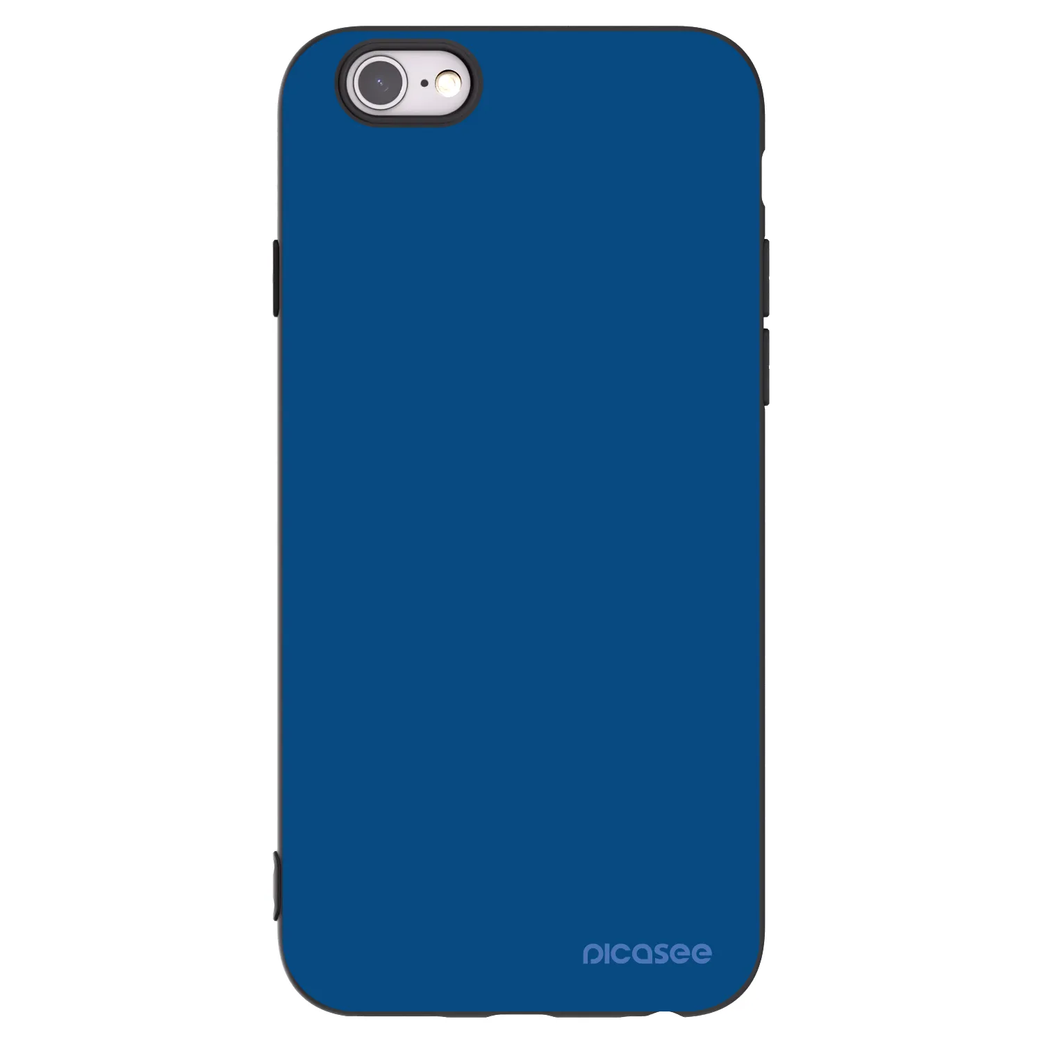 Picasee fekete szilikon tok az alábbi mobiltelefonokra Apple iPhone 6/6S - Navy Blue