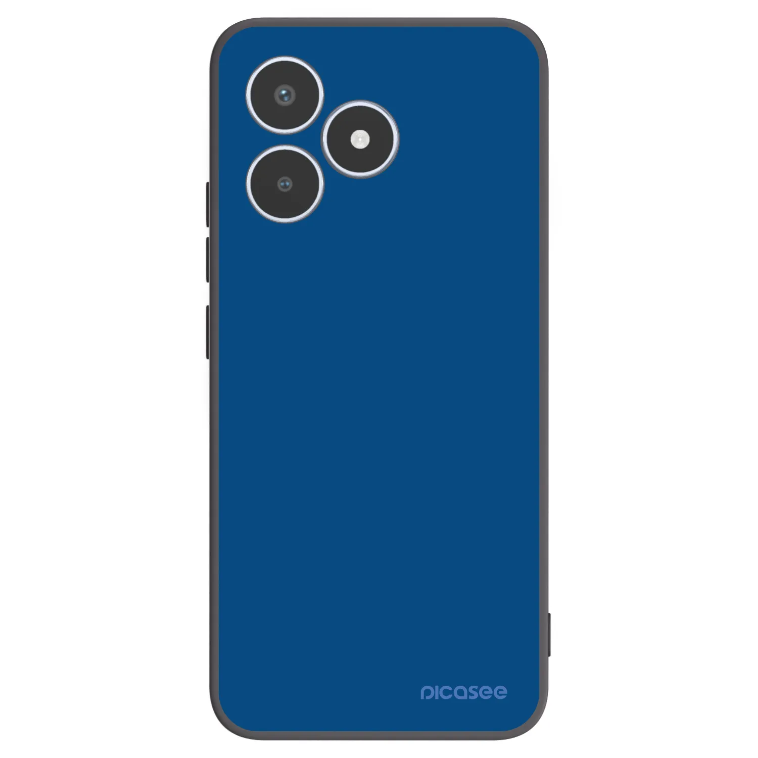 Picasee fekete szilikon tok az alábbi mobiltelefonokra Realme C53 - Navy Blue