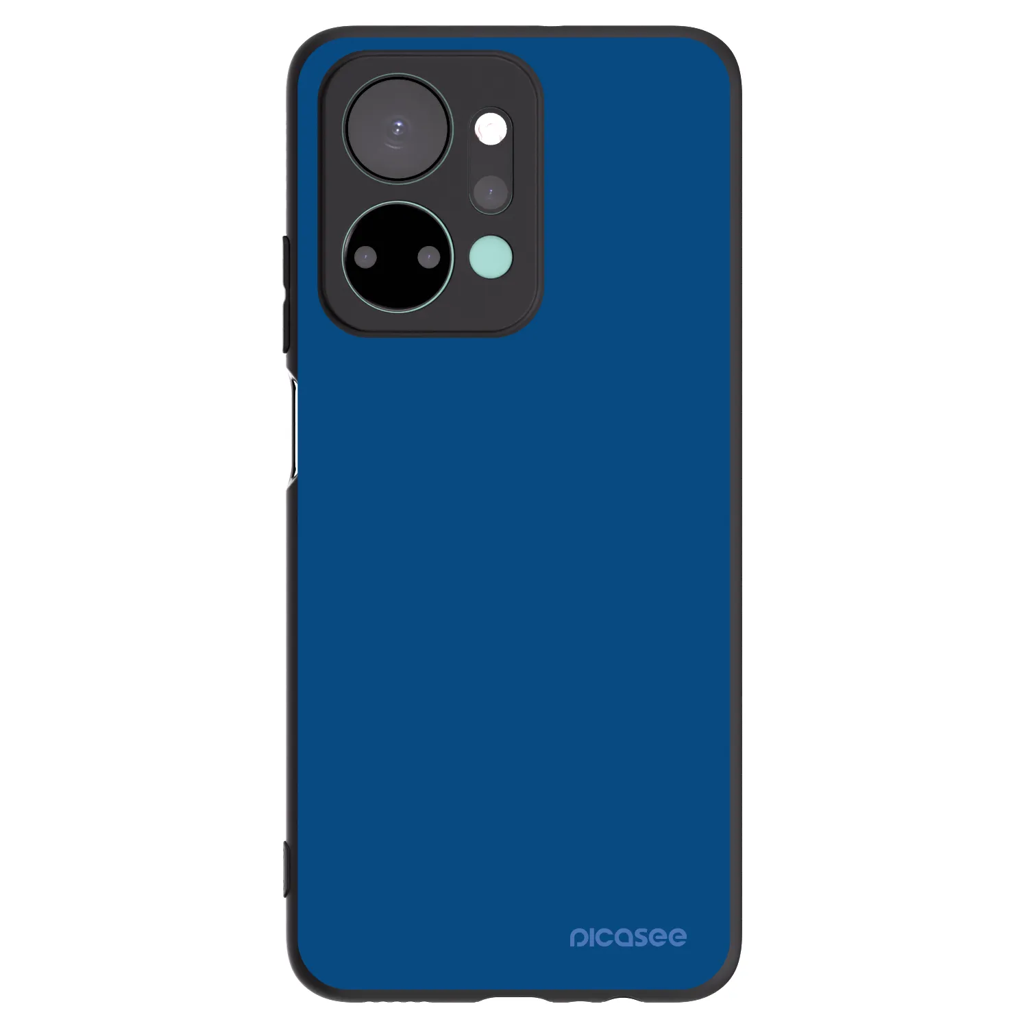 Picasee fekete szilikon tok az alábbi mobiltelefonokra Honor X7a - Navy Blue