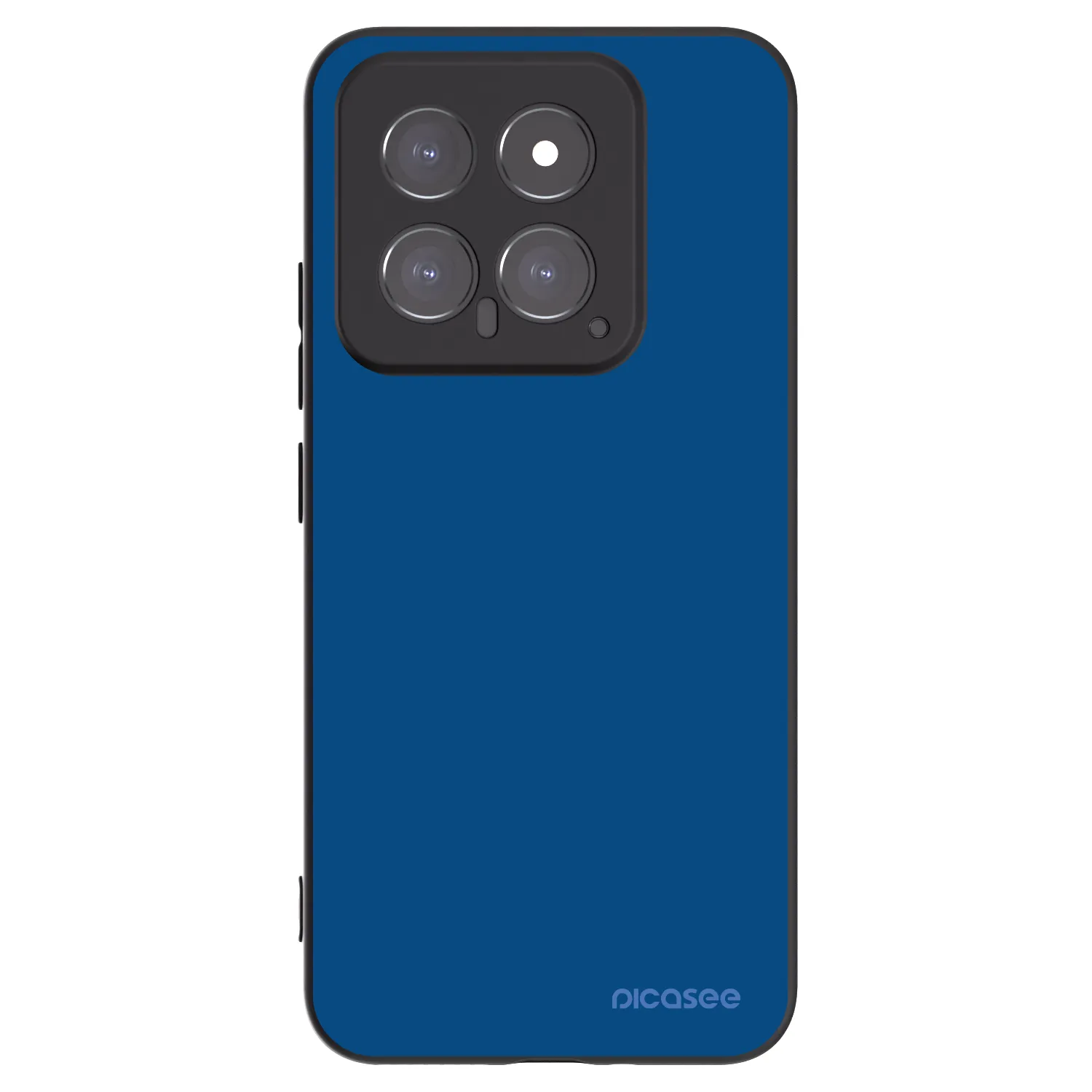 Picasee fekete szilikon tok az alábbi mobiltelefonokra Xiaomi 14 - Navy Blue