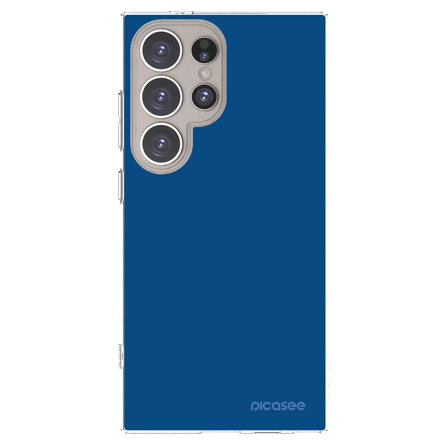 Picasee átlátszó szilikon tok az alábbi mobiltelefonokra Samsung Galaxy S24 Ultra S928B 5G - Navy Blue