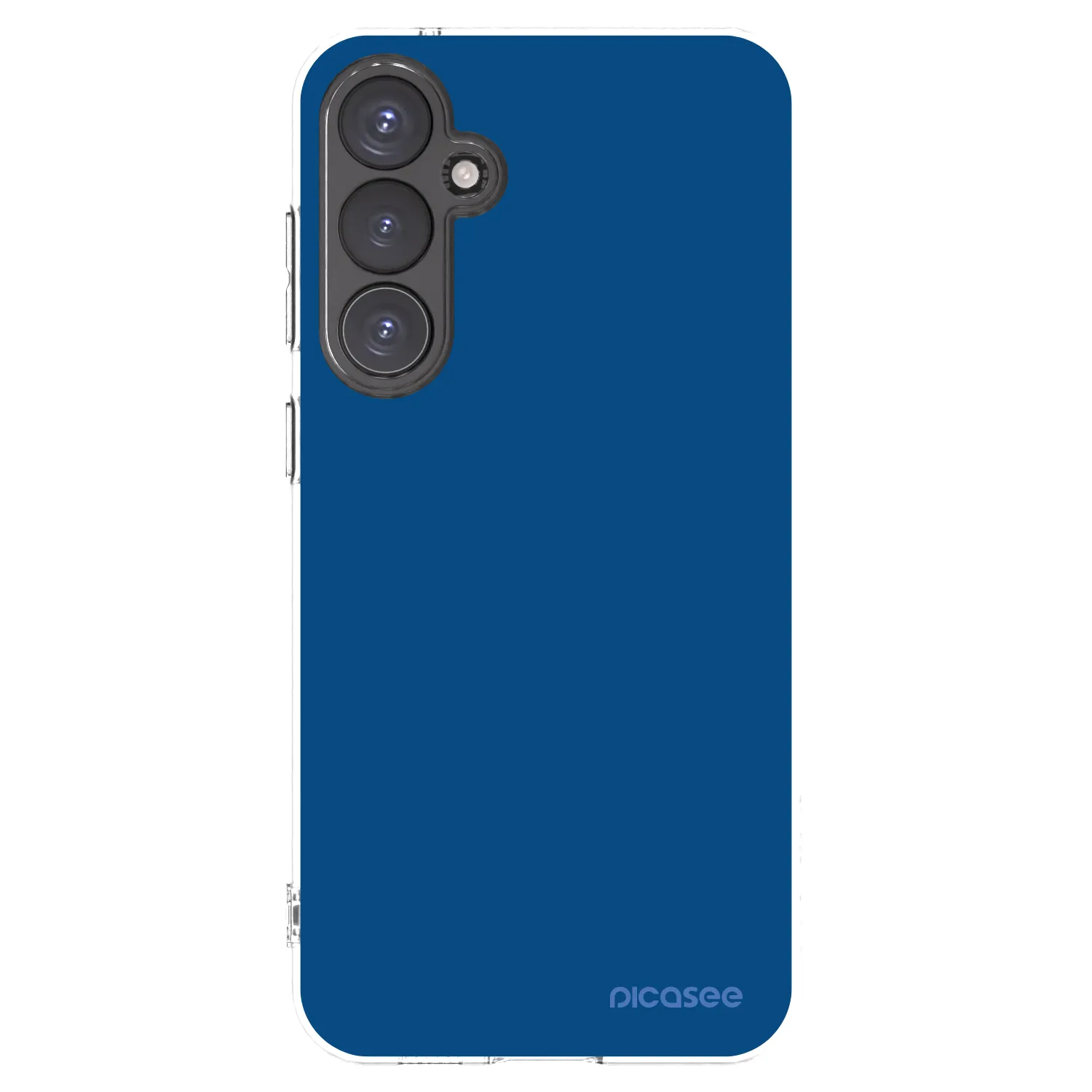 Picasee átlátszó szilikon tok az alábbi mobiltelefonokra Samsung Galaxy S23 FE S711B - Navy Blue
