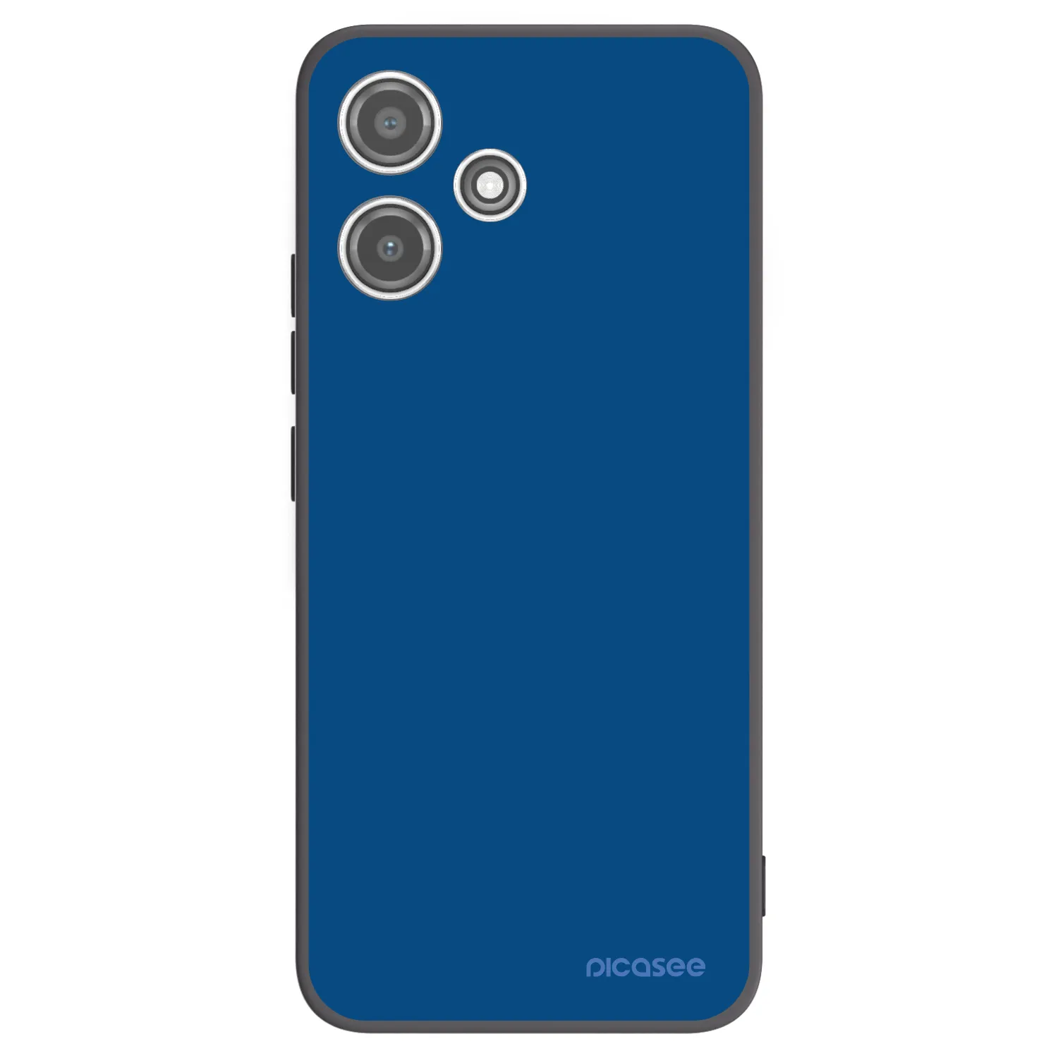 Picasee fekete szilikon tok az alábbi mobiltelefonokra Xiaomi Redmi 12 5G - Navy Blue