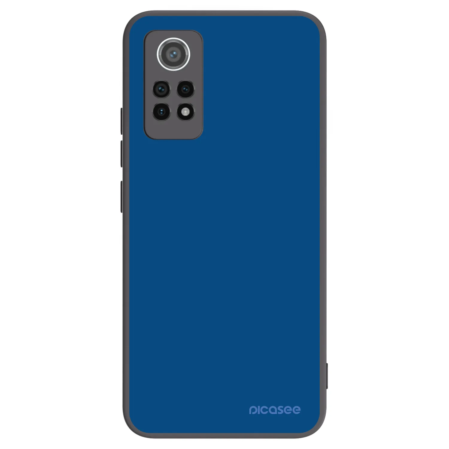 Picasee fekete szilikon tok az alábbi mobiltelefonokra Xiaomi Redmi Note 12 Pro 4G - Navy Blue