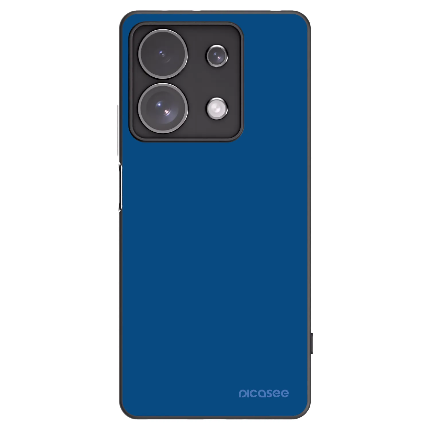 Picasee fekete szilikon tok az alábbi mobiltelefonokra Xiaomi Redmi Note 13 Pro 4G - Navy Blue