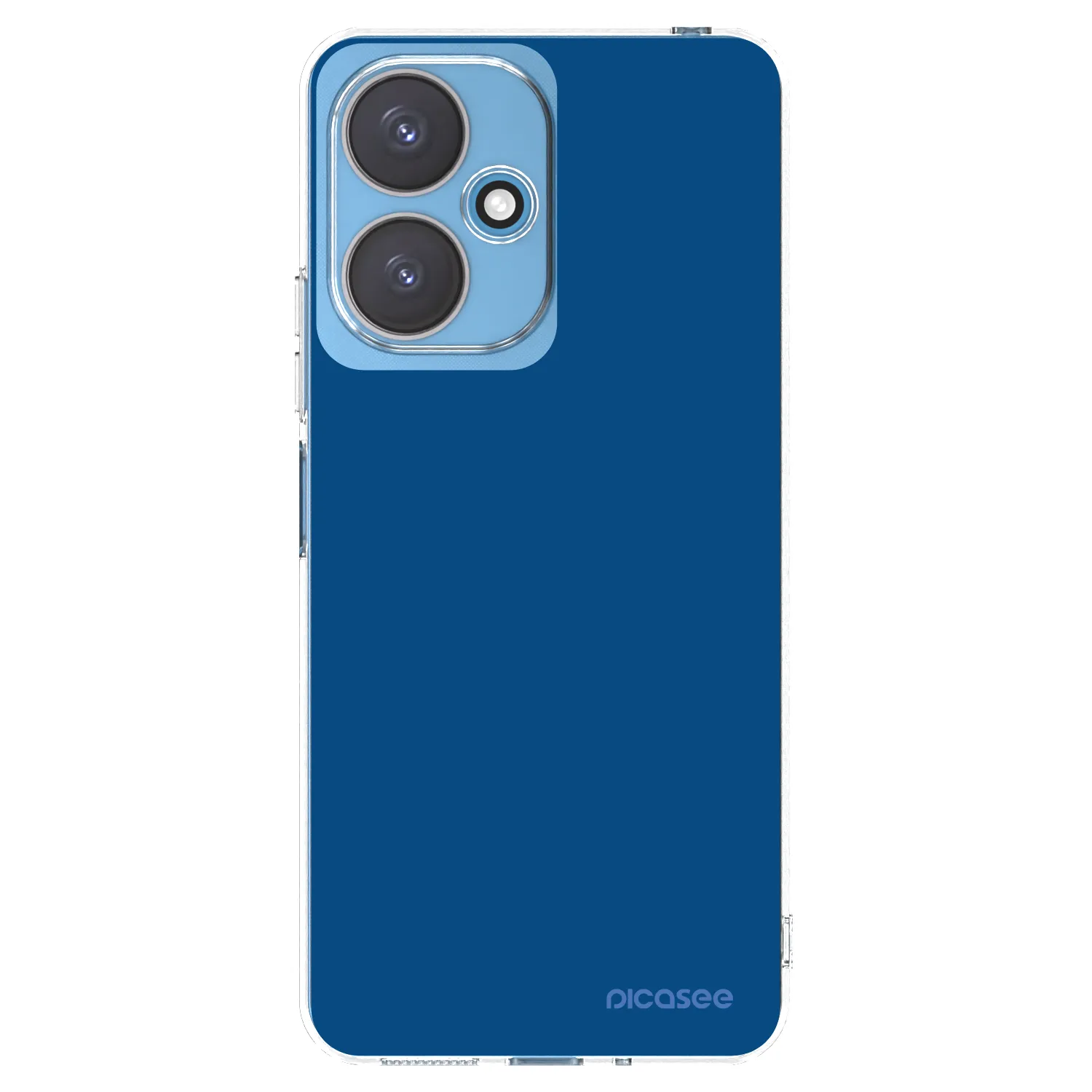 Picasee átlátszó szilikon tok az alábbi mobiltelefonokra Xiaomi Redmi 13C 5G - Navy Blue