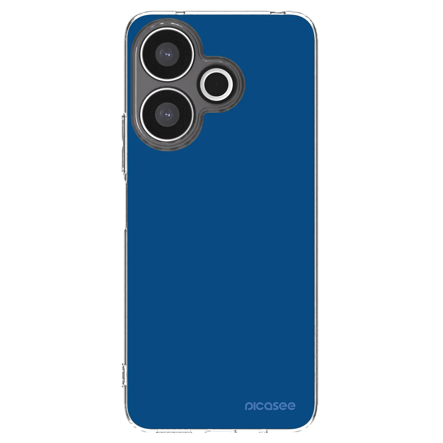 Picasee átlátszó szilikon tok az alábbi mobiltelefonokra Xiaomi Redmi 13 4G - Navy Blue